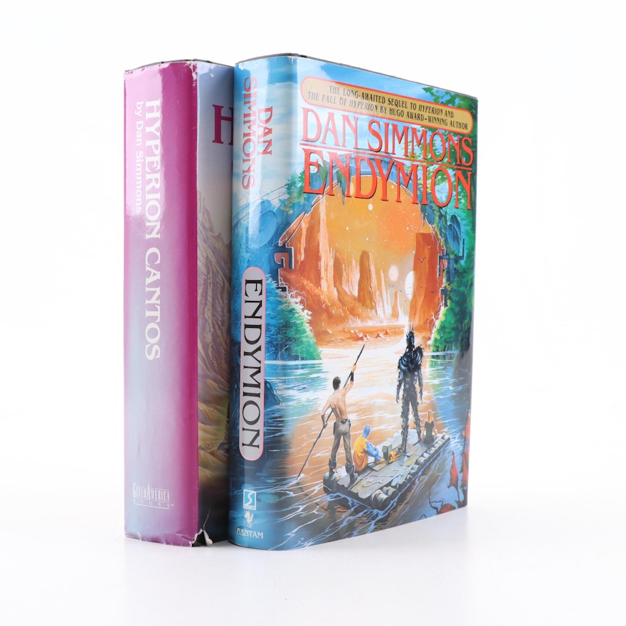 "Hyperion Cantos" and "Endymion" by Dan Simmons, 1990s