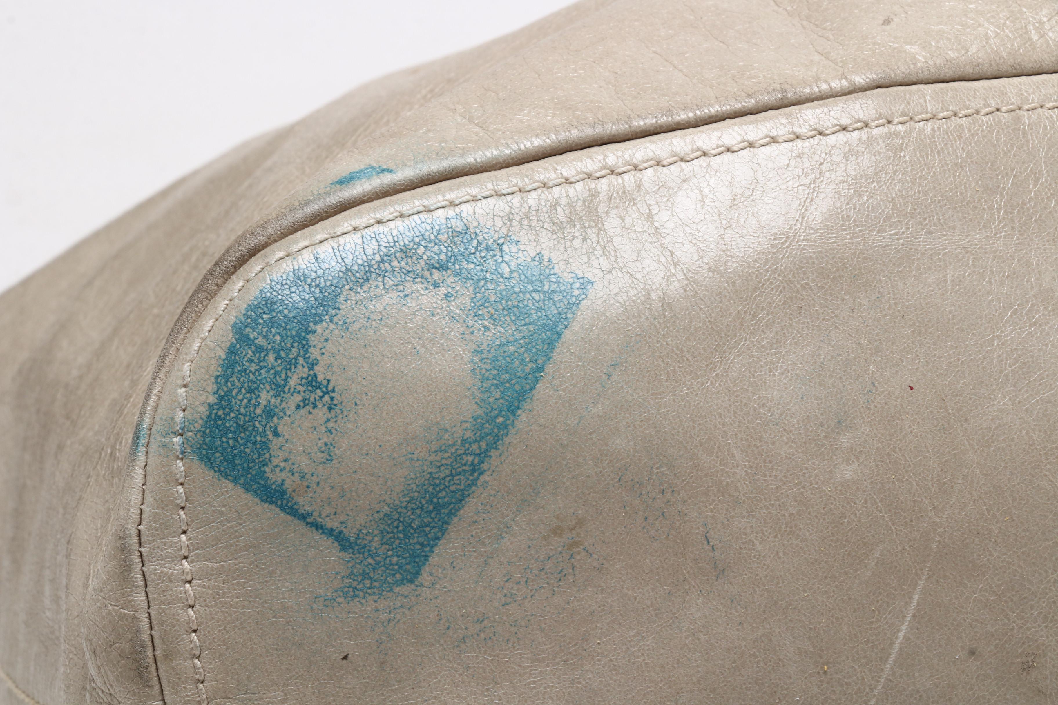 Prada Glazed Leather Shoulder Bag