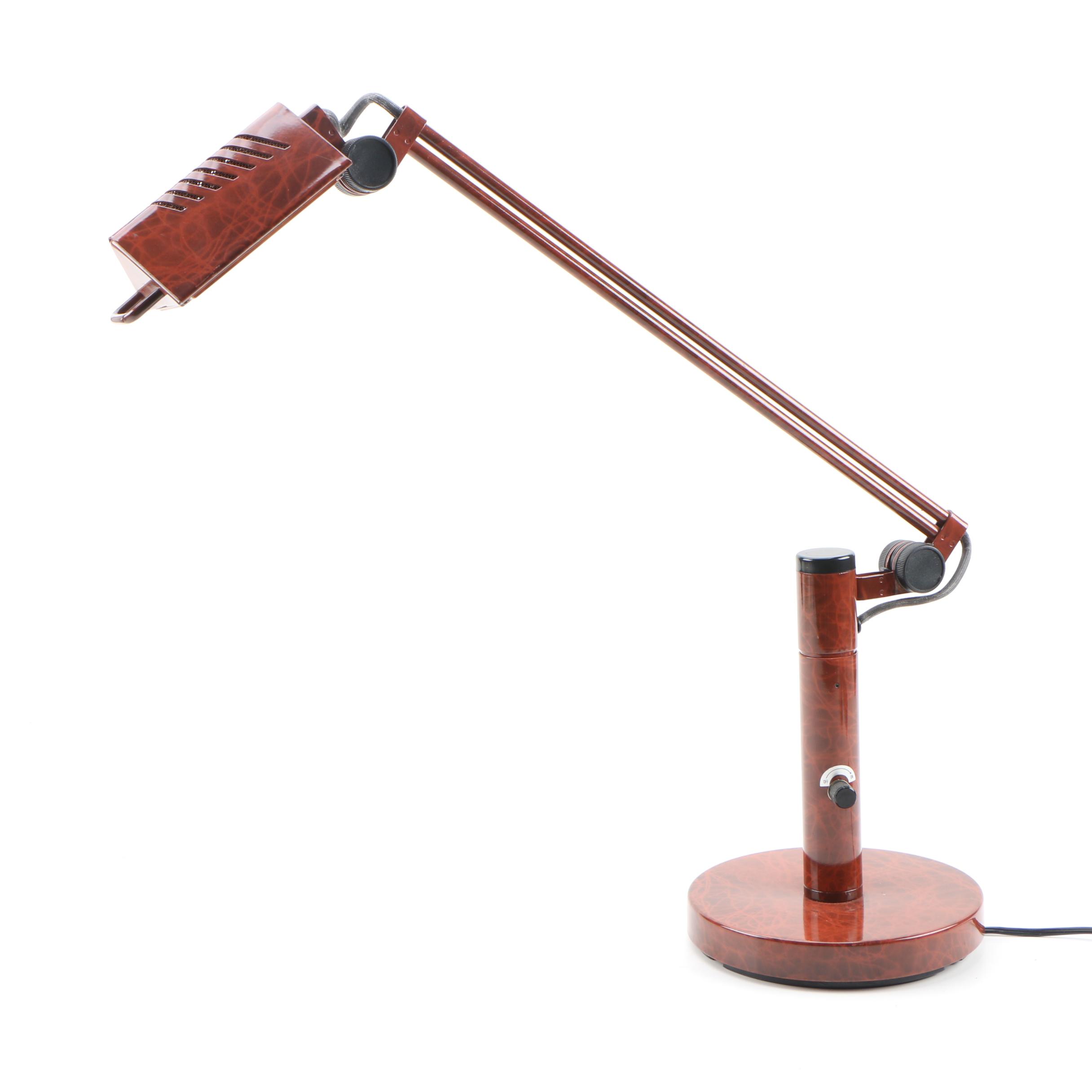 Access Lighting, Postmodern Adjustable Halogen Desk Lamp, Late 20th Century