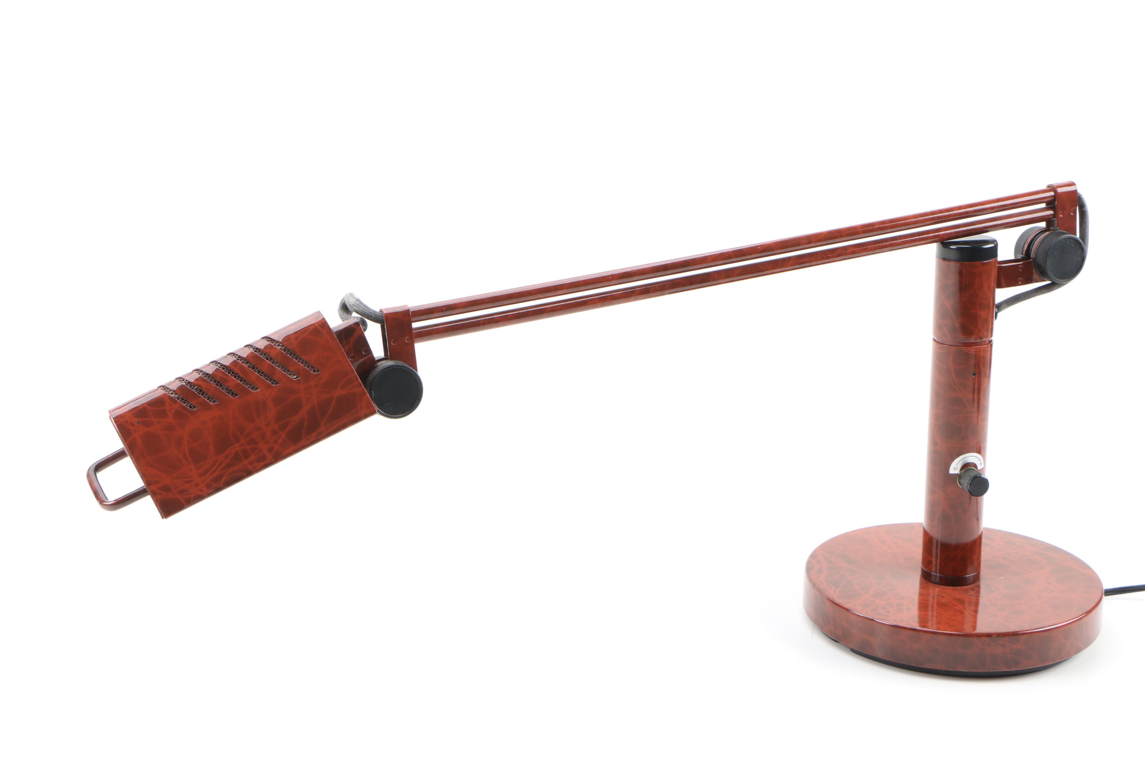 Access Lighting, Postmodern Adjustable Halogen Desk Lamp, Late 20th Century