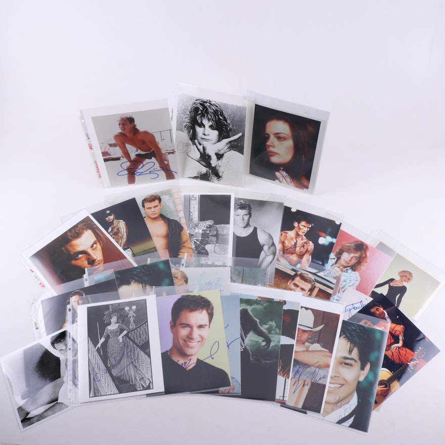 Stage and Screen Autographed Photos featuring Ian Ziering, Liv Tyler, and More