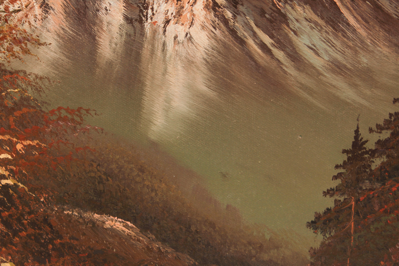 Don Rodell Oil Painting of Mountain