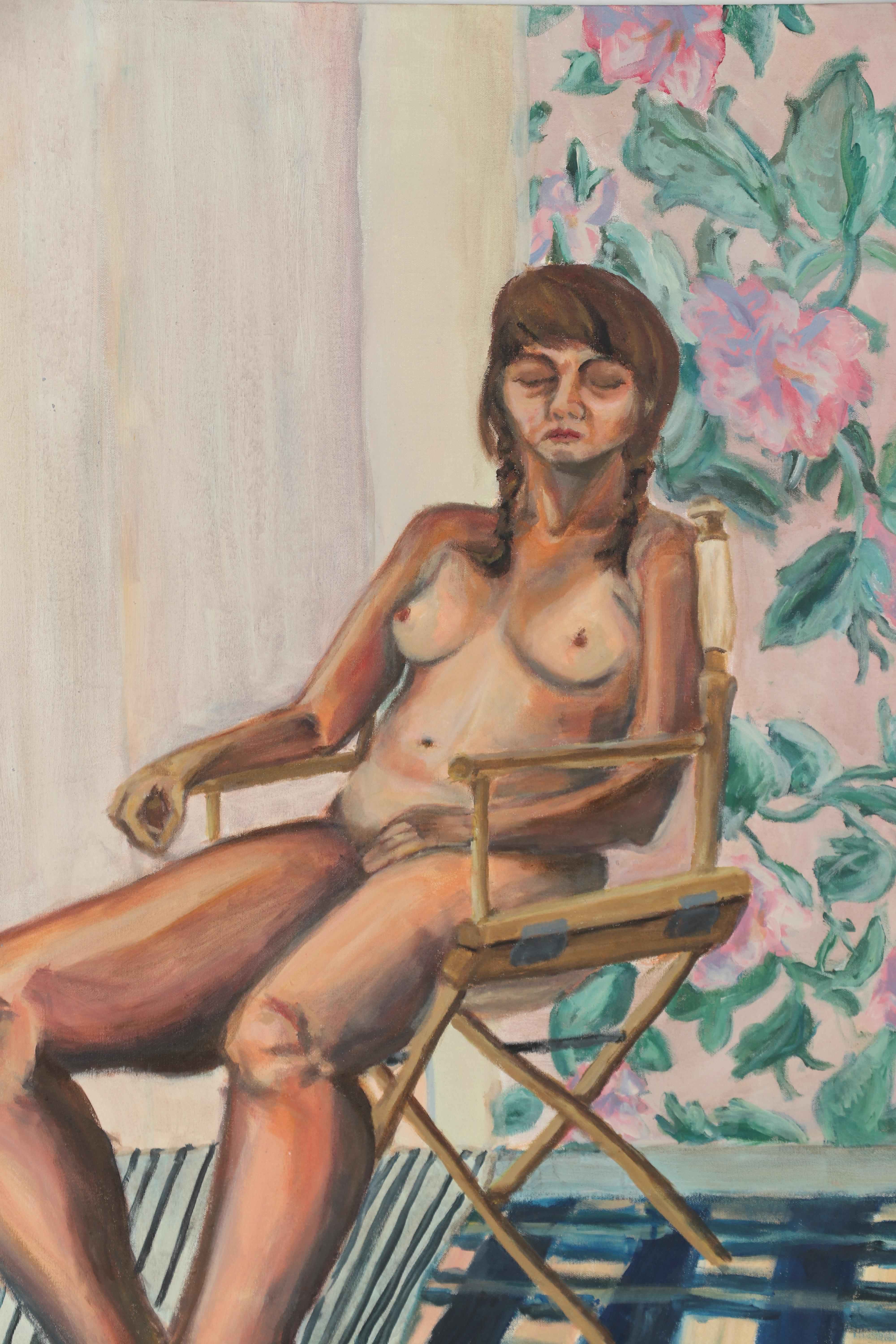 Kieran Rae Koch Figure Study Oil Painting, 2014