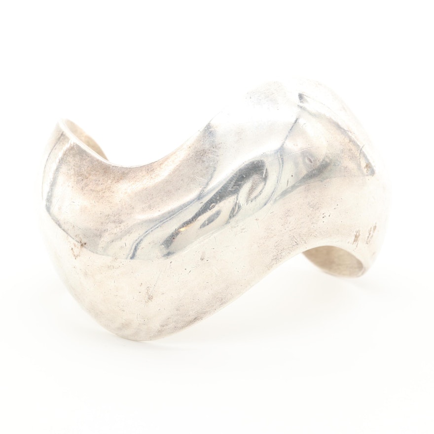 Mexican Sterling Cuff Bracelet
