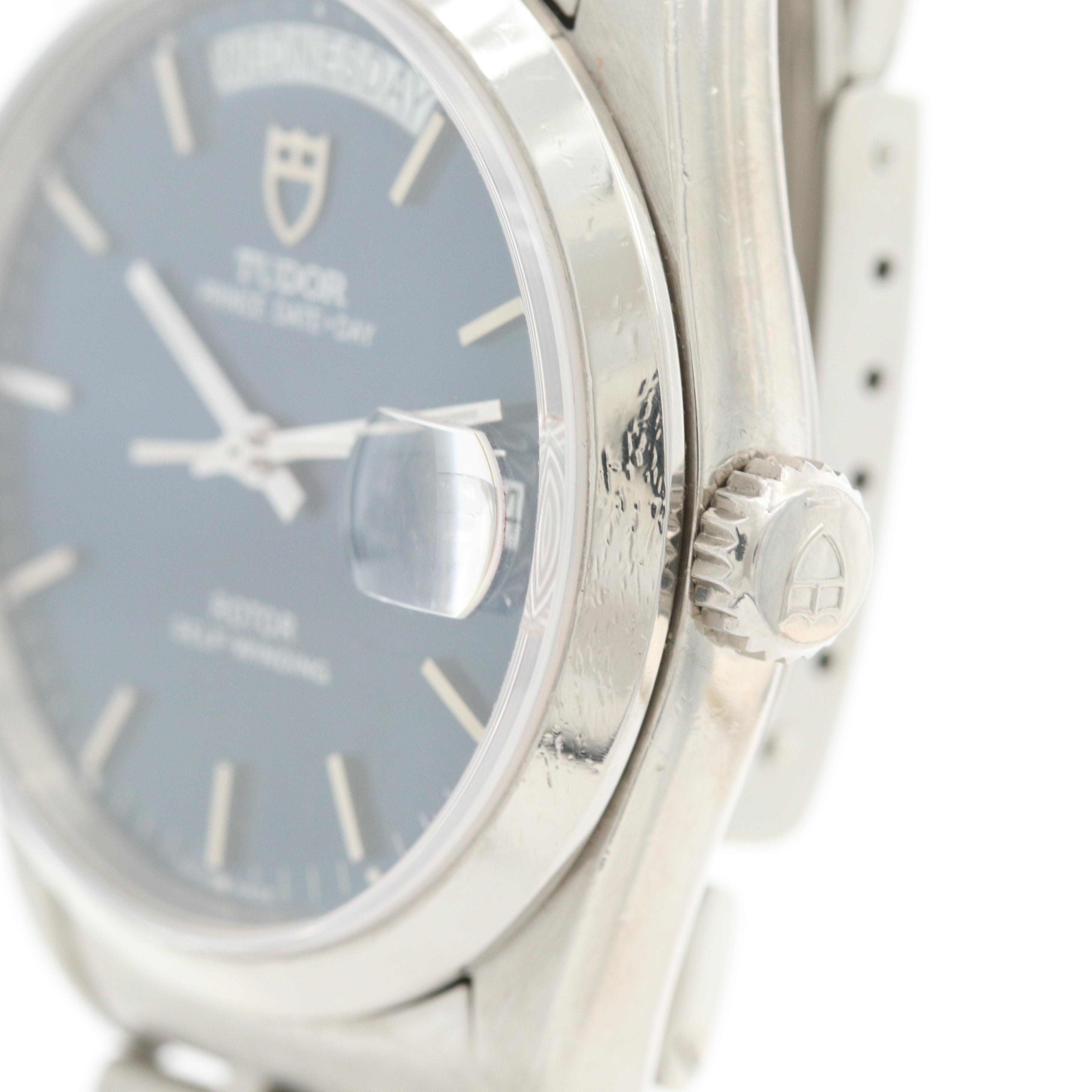 Tudor Prince Stainless Steel Automatic Watch With Day -Date