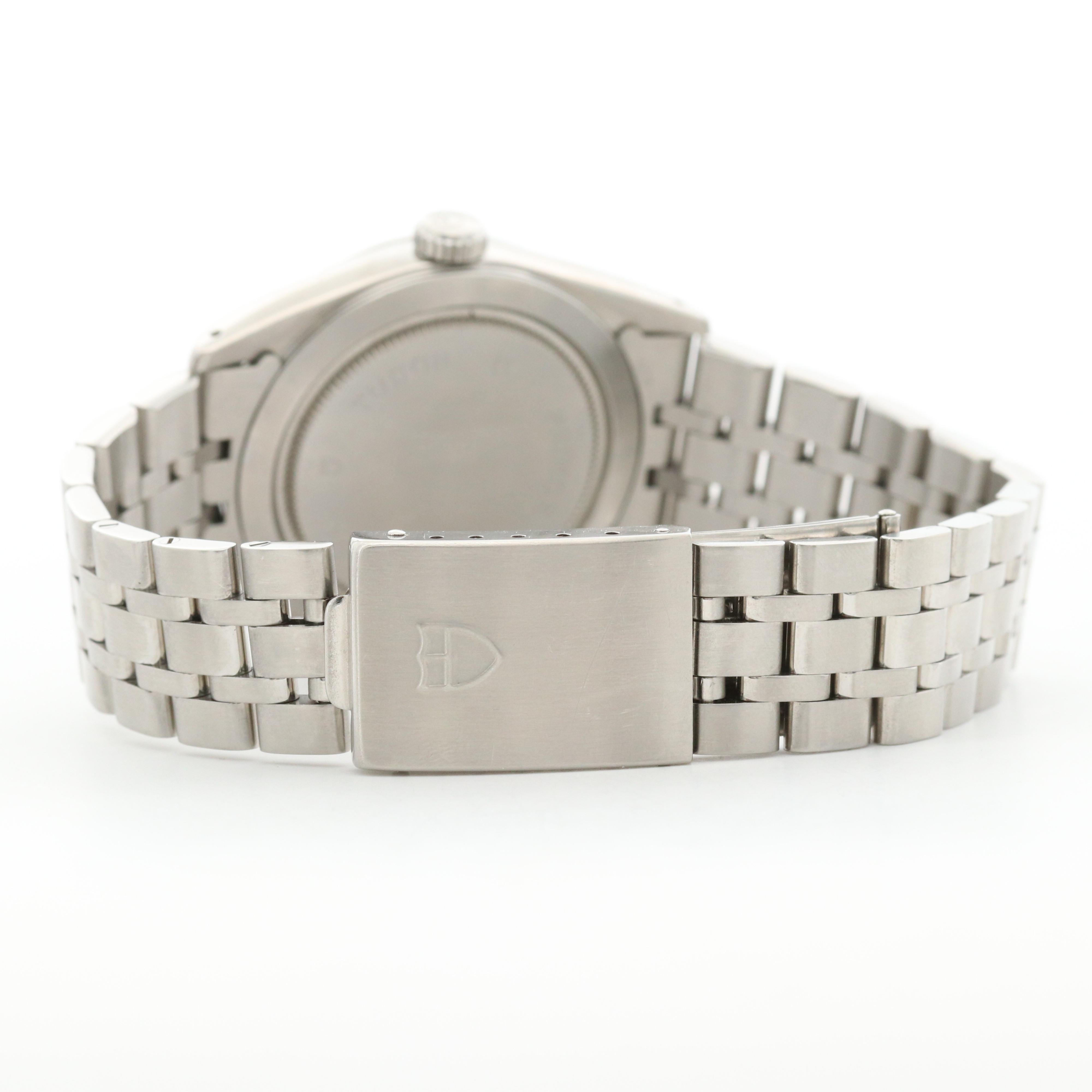 Tudor Prince Stainless Steel Automatic Watch With Day -Date