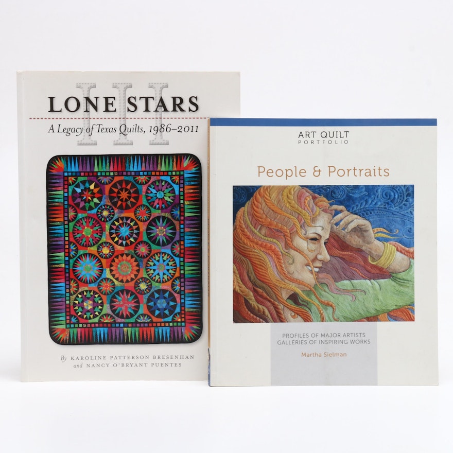 Portrait Quilts and Texas Art Quilt Books