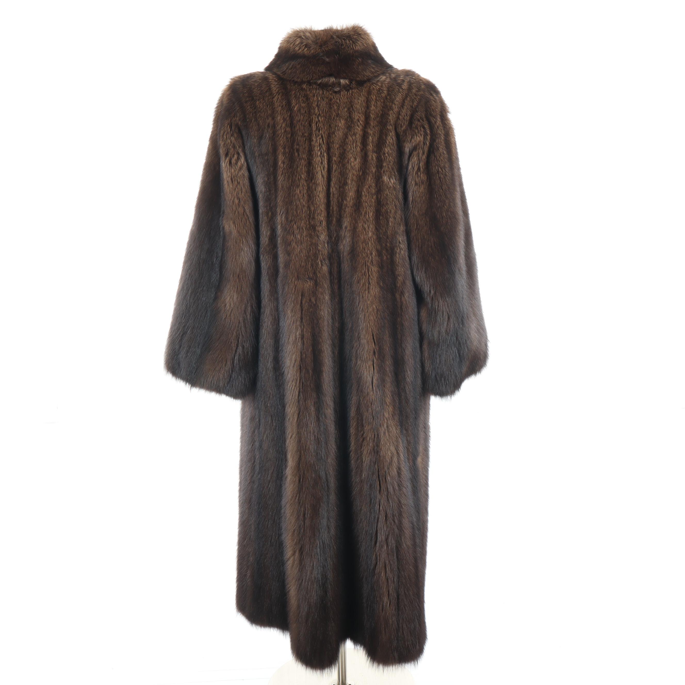 Fisher Fur Full-Length Coat from Hercules of Montreal, Vintage