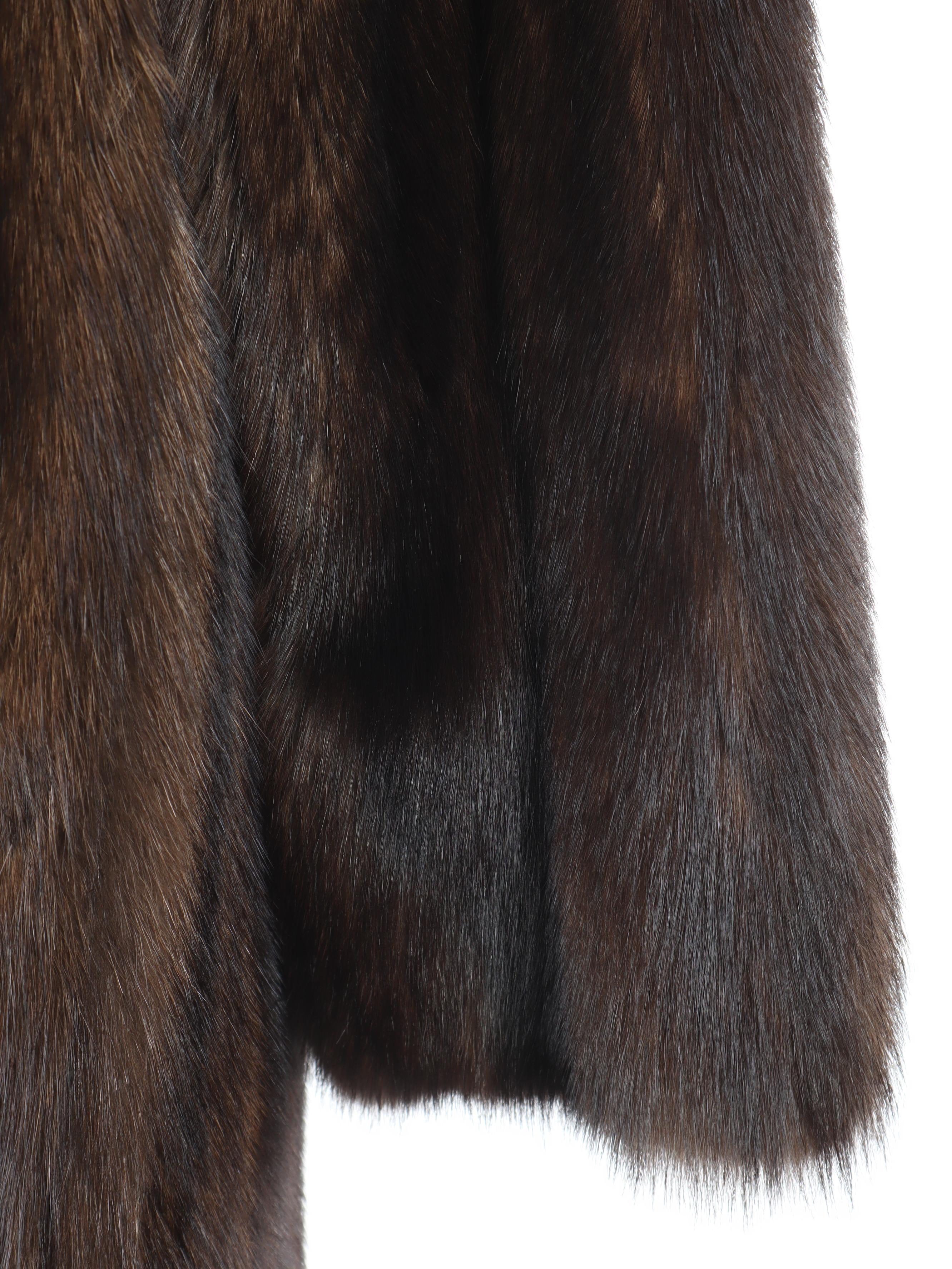 Fisher Fur Full-Length Coat from Hercules of Montreal, Vintage