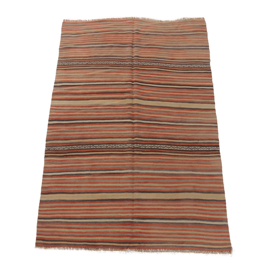 Handwoven Indo-Turkish Kilim Rug