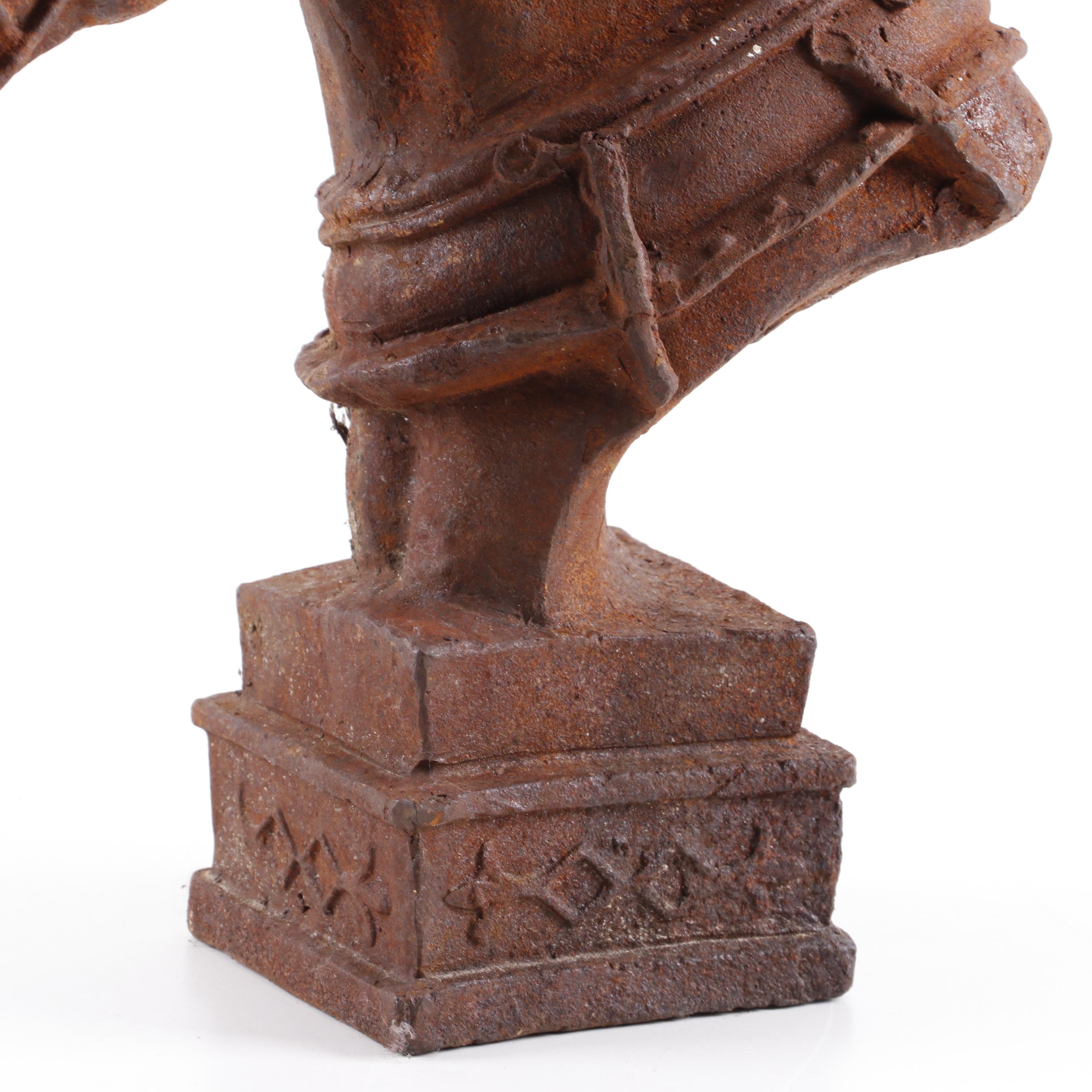 Cast Iron Horse Sculpture