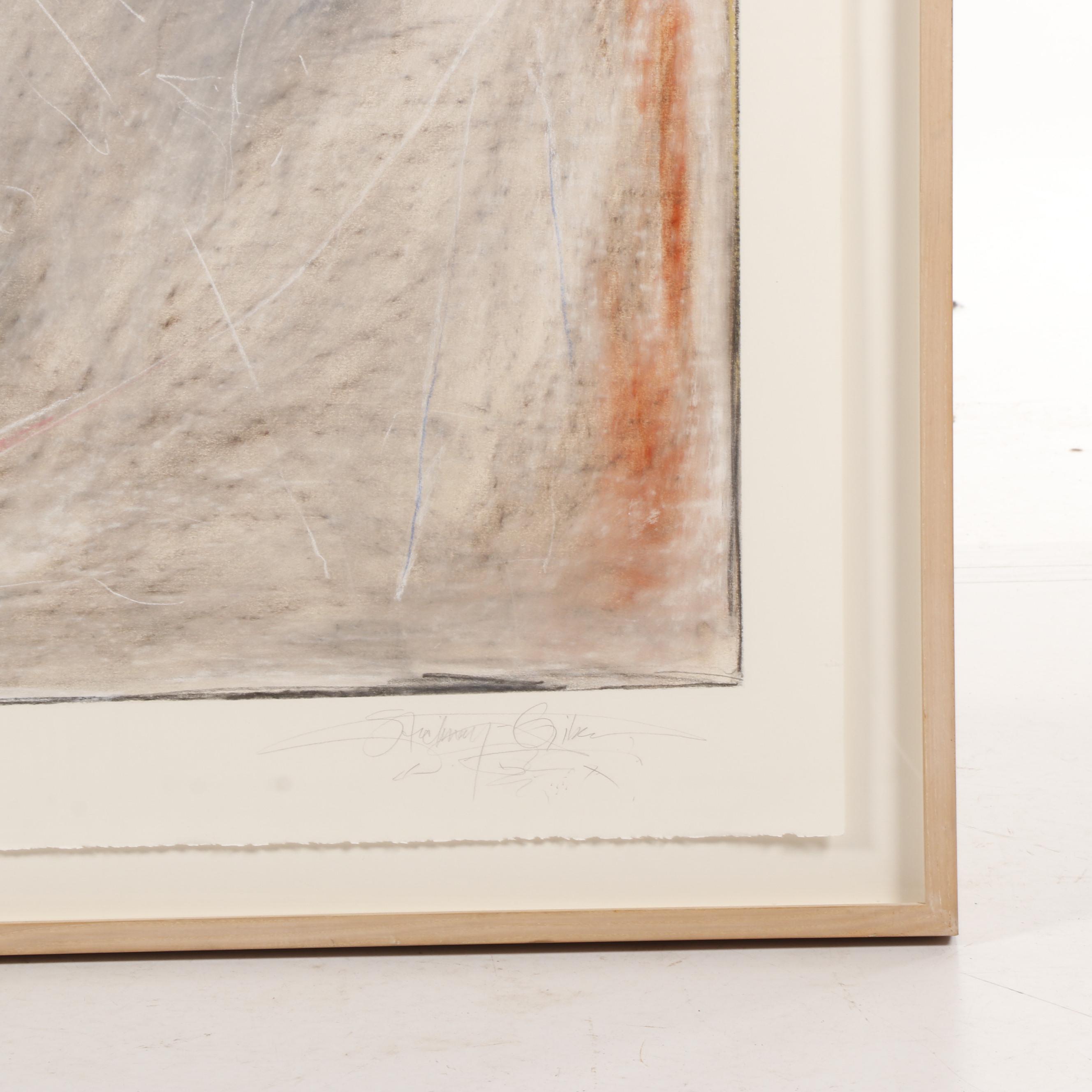 Melinda Stickney-Gibson Pastel Drawing "Ghost Dances"