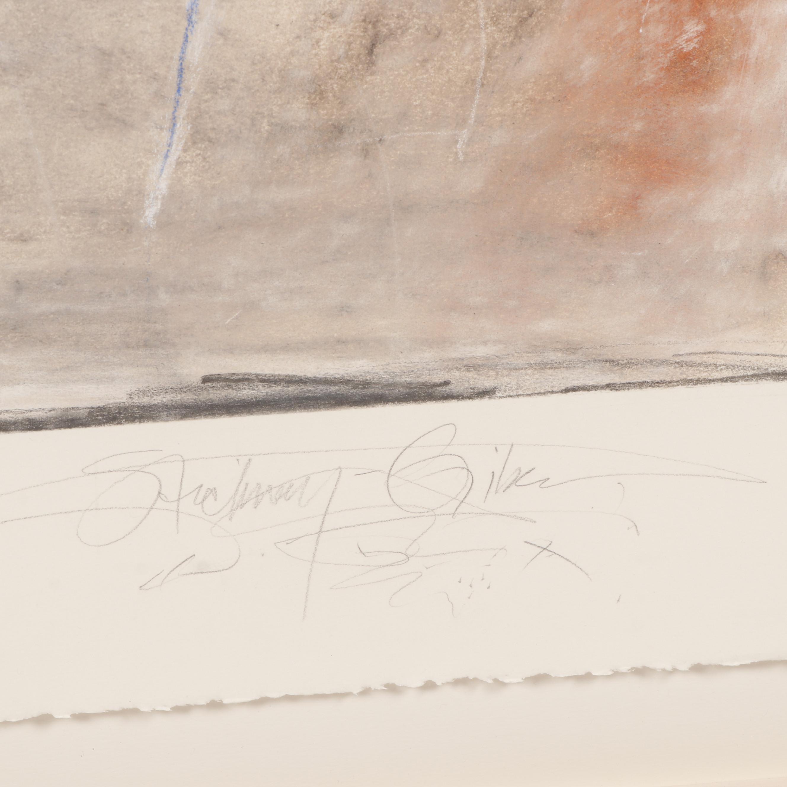 Melinda Stickney-Gibson Pastel Drawing "Ghost Dances"