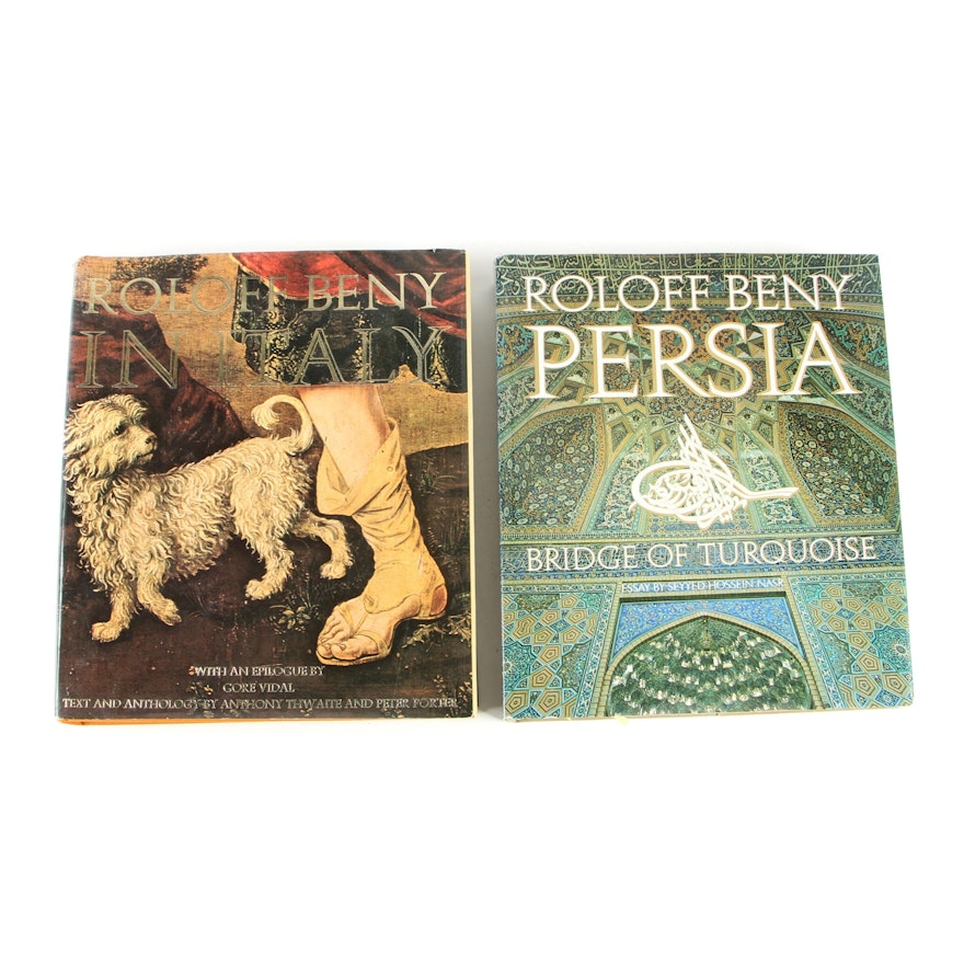 Roloff Beny Photography Books including "Persia: Bridge of Turquoise"
