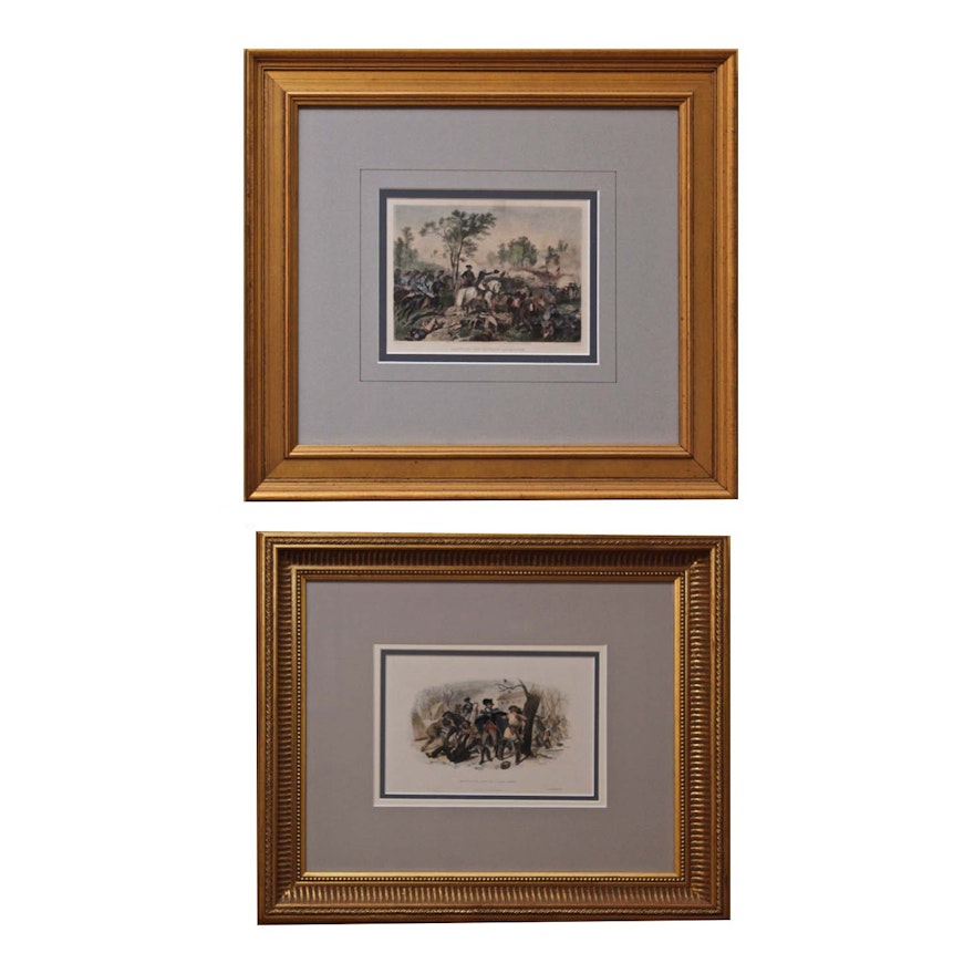 Hand Colored Engravings