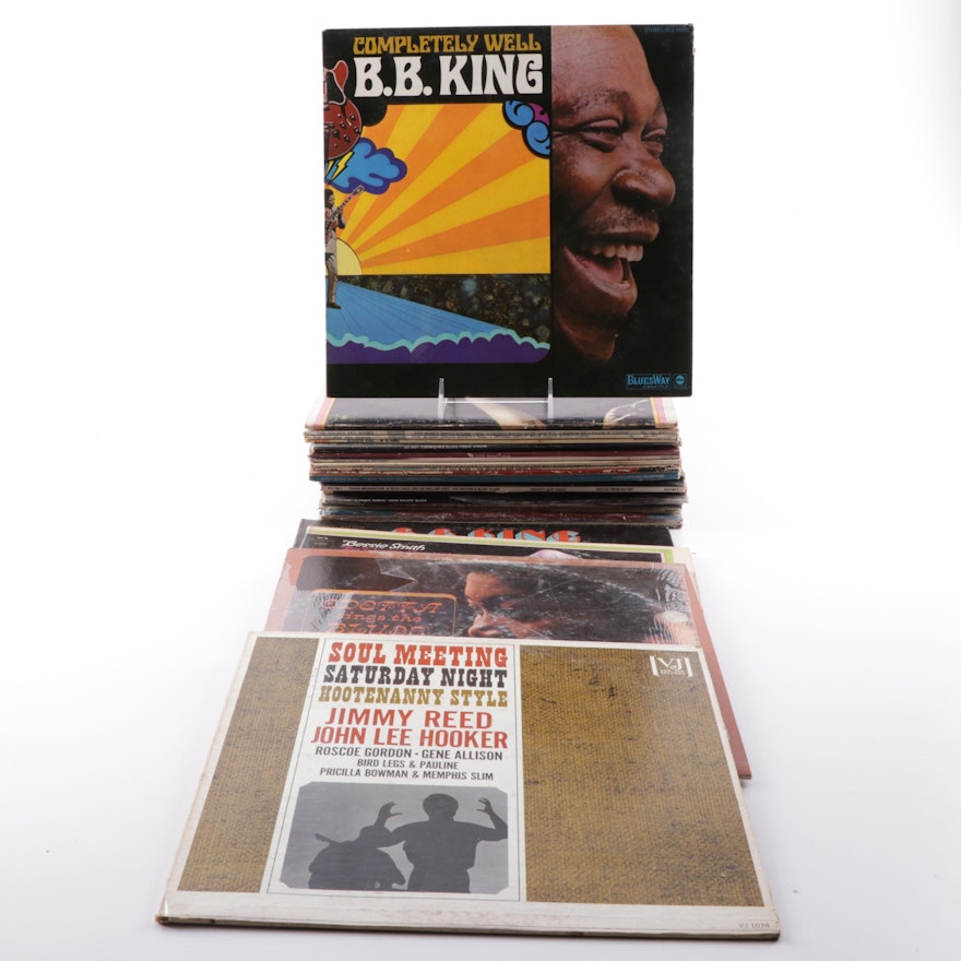 Blues Records Featuring B.B. King, Bessie Smith, Odetta, More
