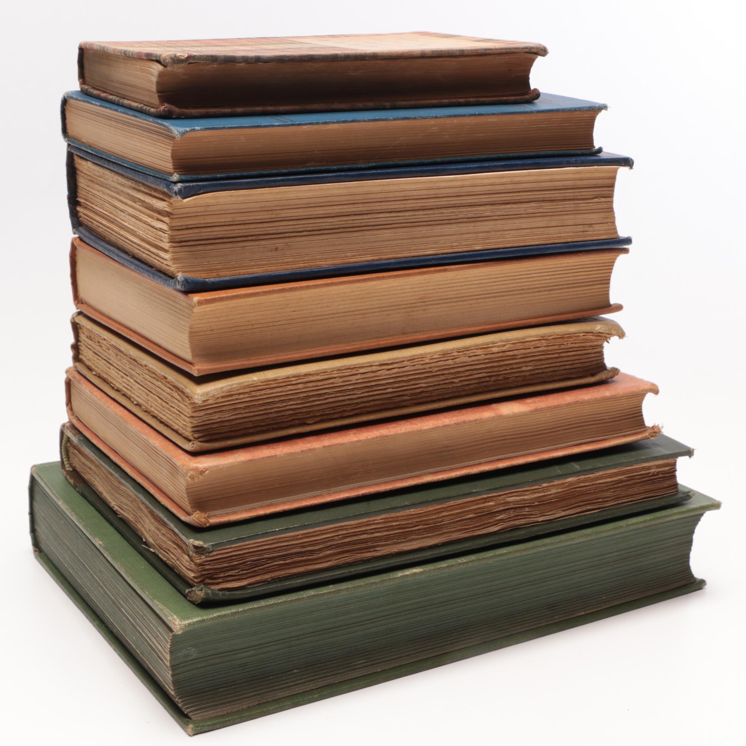 1886 Limited Edition "Book of Old Edinburgh" with More British History Books