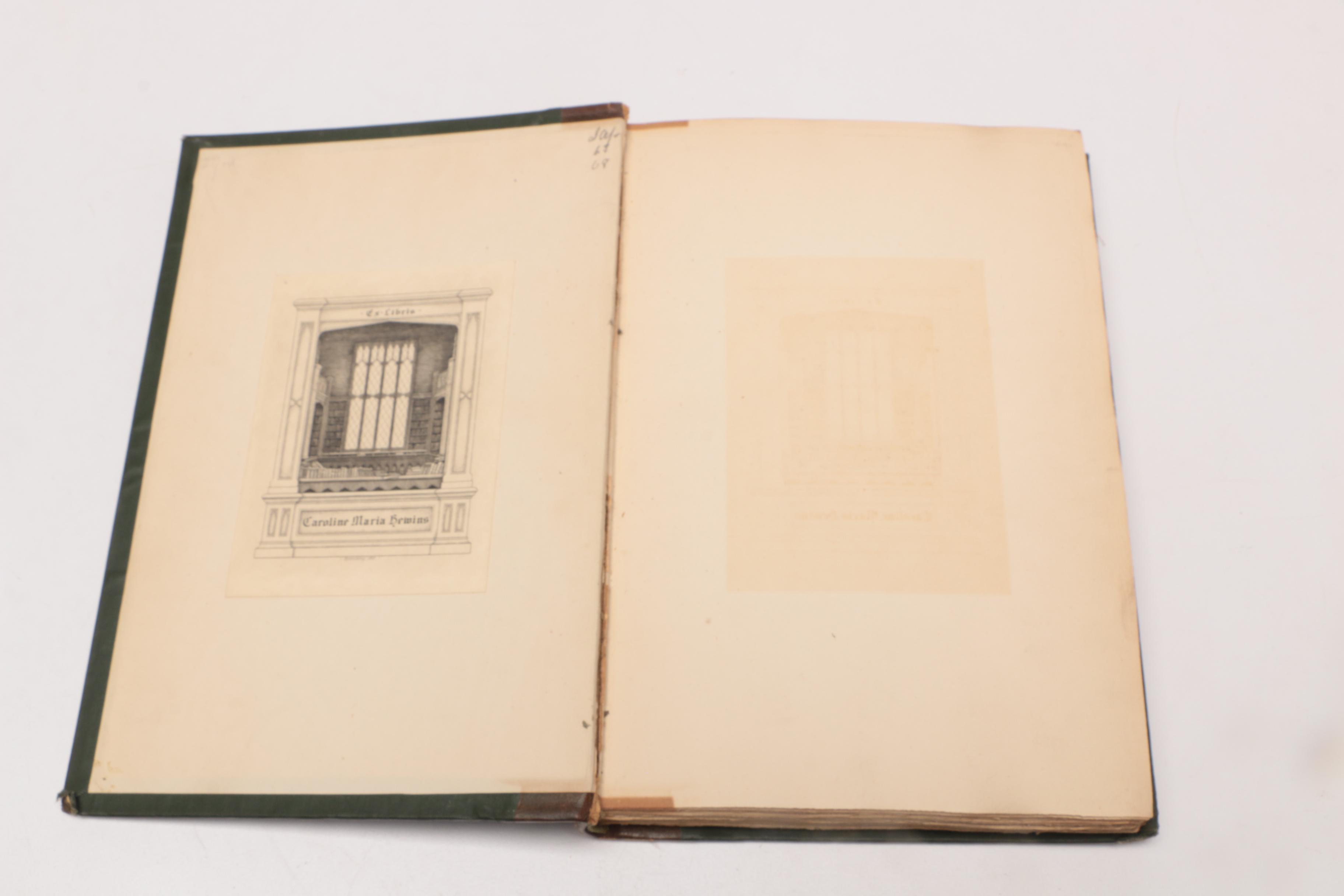 1886 Limited Edition "Book of Old Edinburgh" with More British History Books