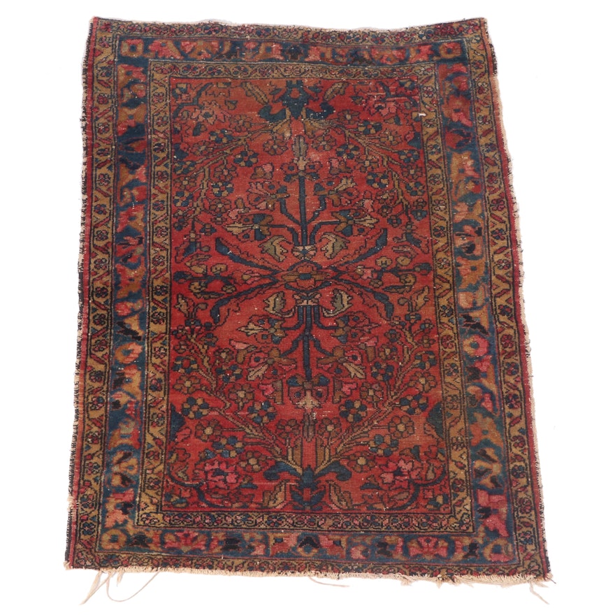 Hand-Knotted Persian Mehriban Wool Rug
