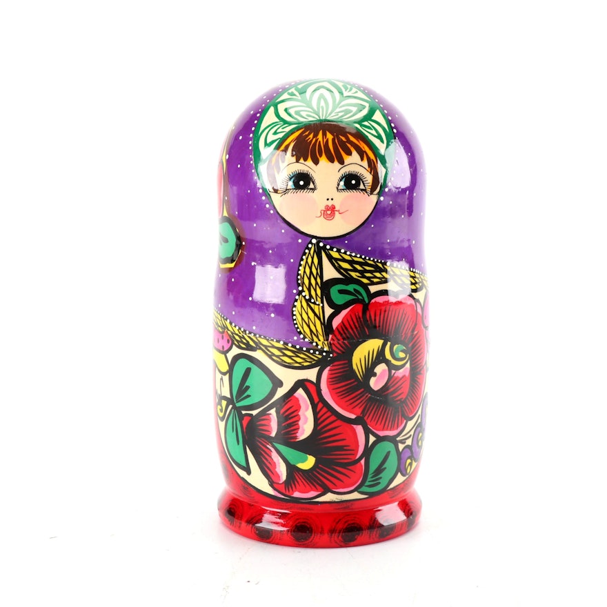 Hand-Painted Russian Style Matryoshka doll