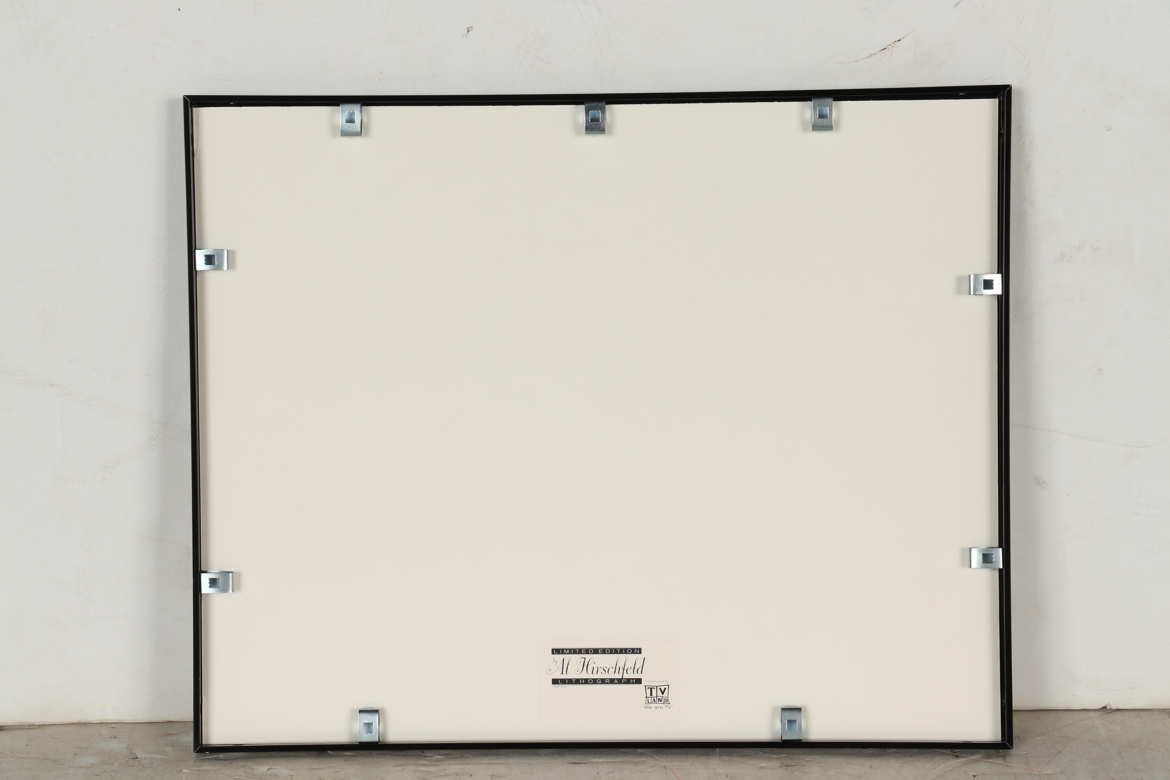 Albert "Al" Hirschfeld Caricature Lithograph "TV Land 5"