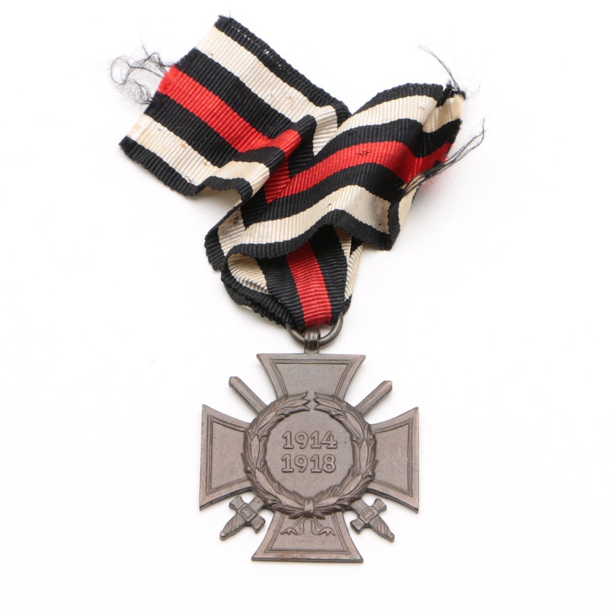 German Honour Cross of the World War 1914/1918 Combat Veteran Medal