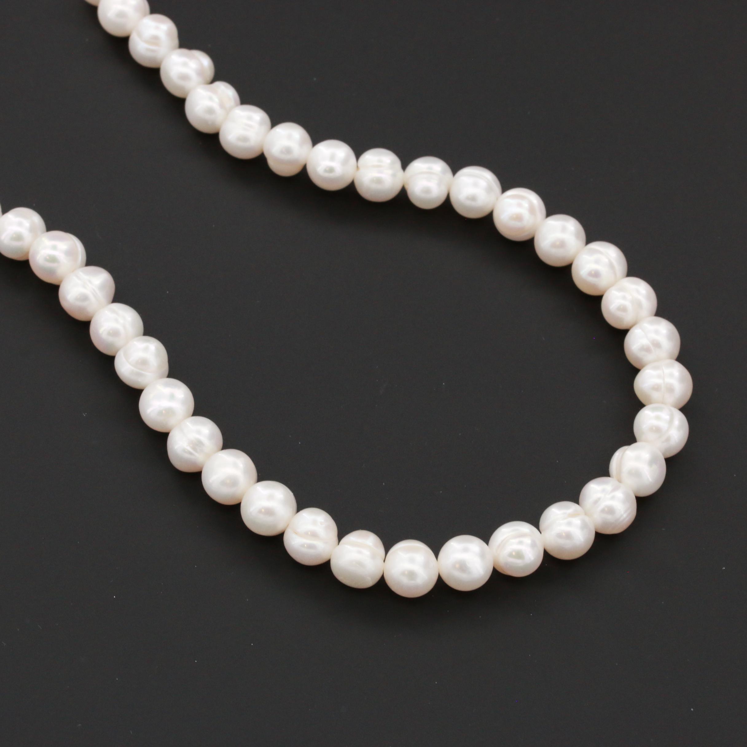 Cultured Pearl Endless Strand Necklace