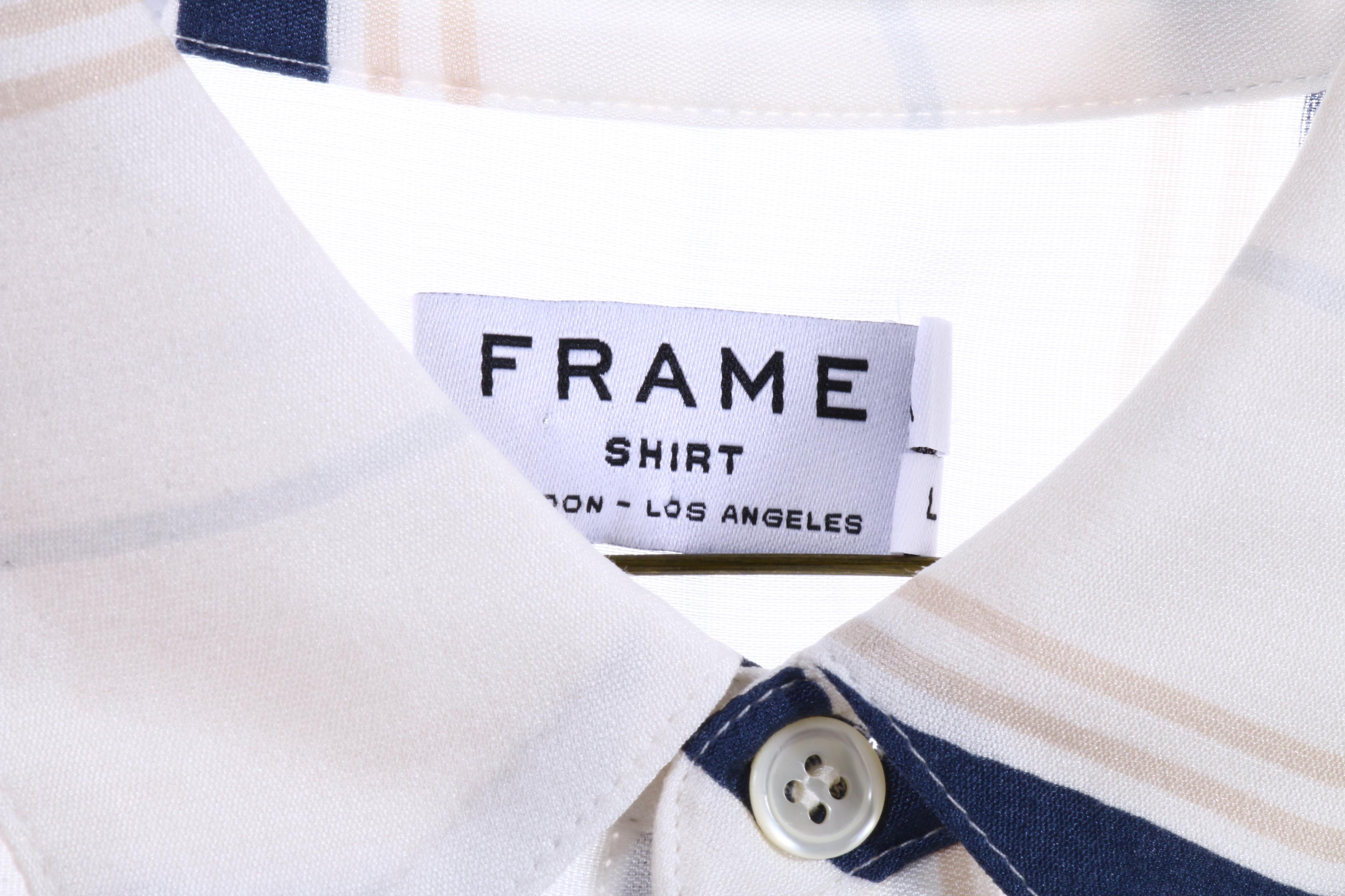 Tory Burch Portia Cardigan, Joie Silk Blouse and Frame Button-Down Shirt