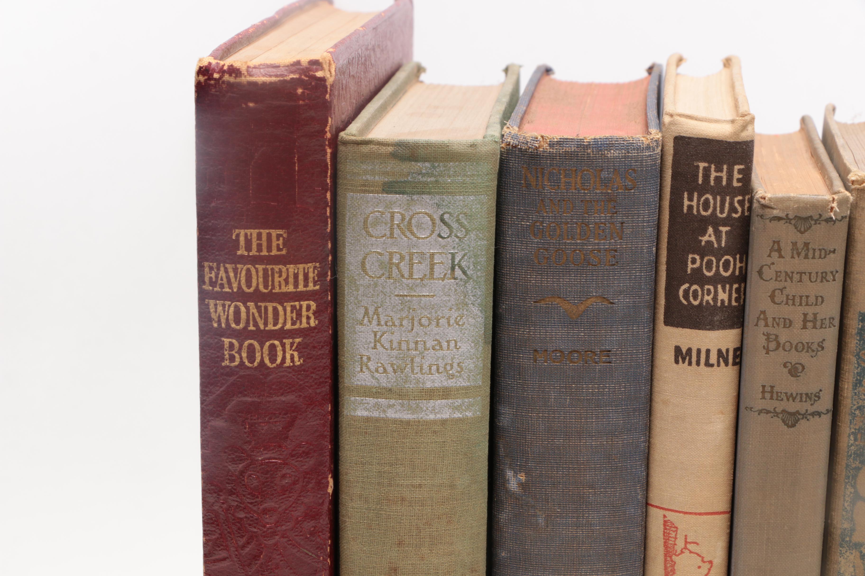 First Edition "Charlotte's Web" with Additional Early to Middle Reader Books