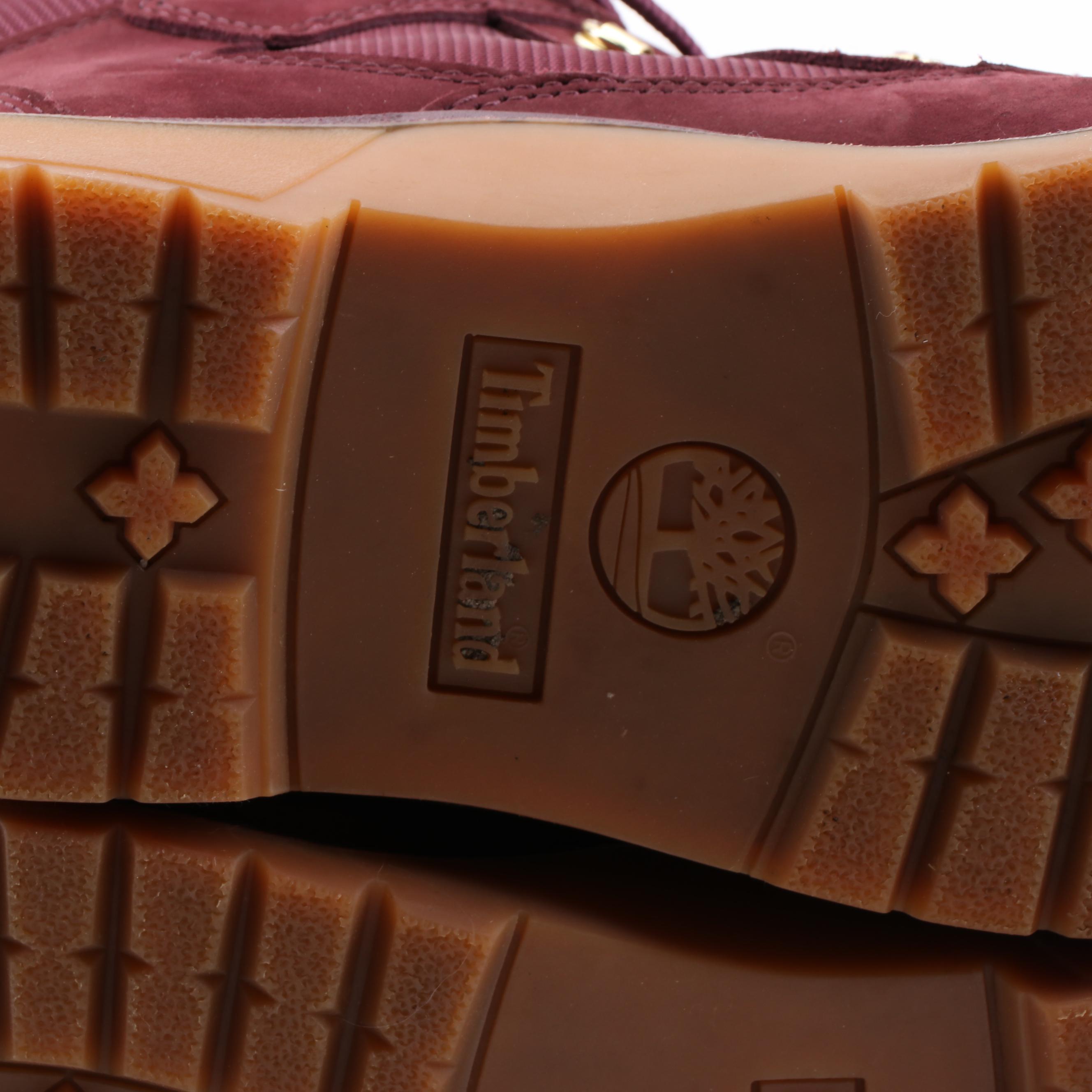 Timberland Legends Club Maroon Leather Field Boots