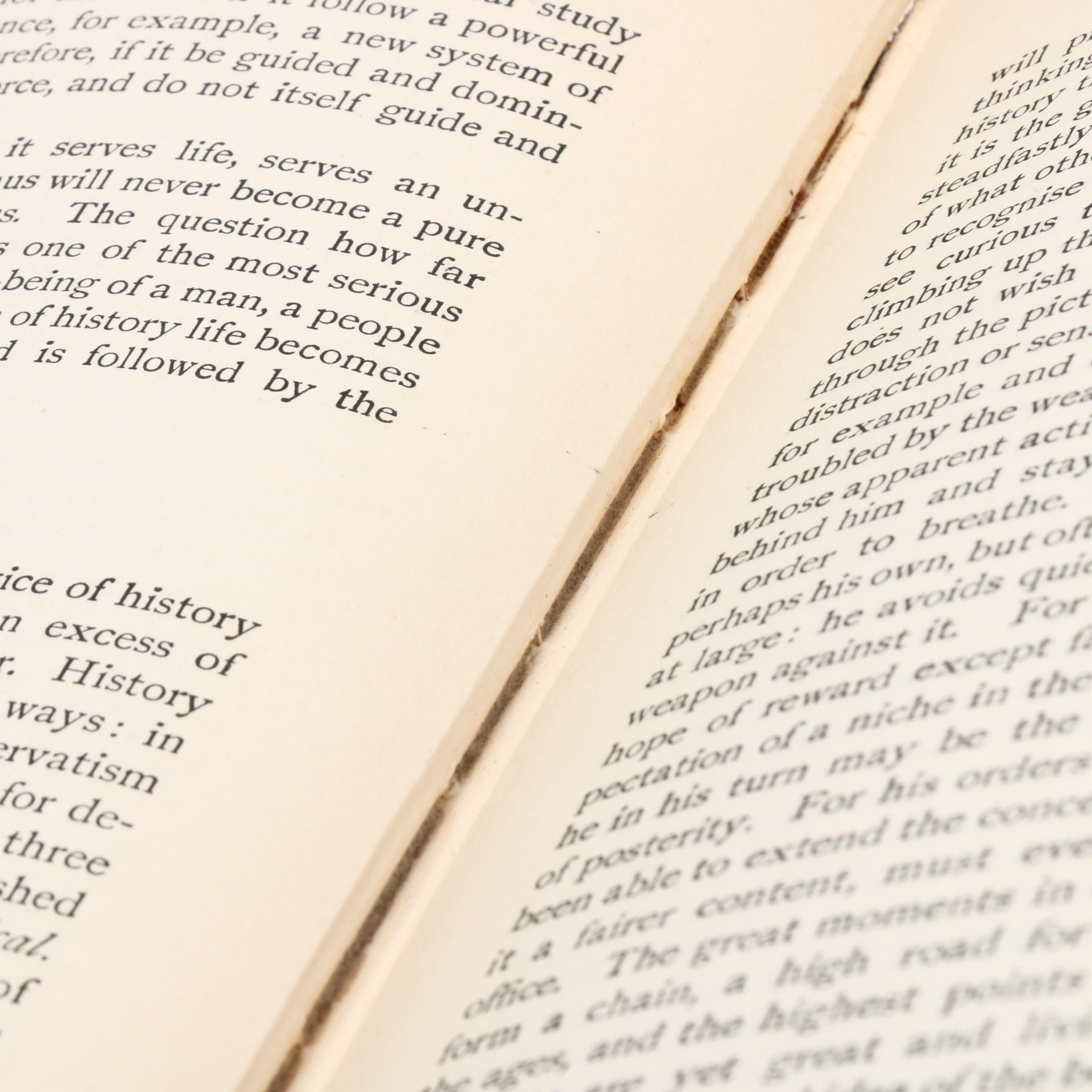 Limited Edition "Thoughts Out of Season" by Nietzsche with More Nonfiction Books