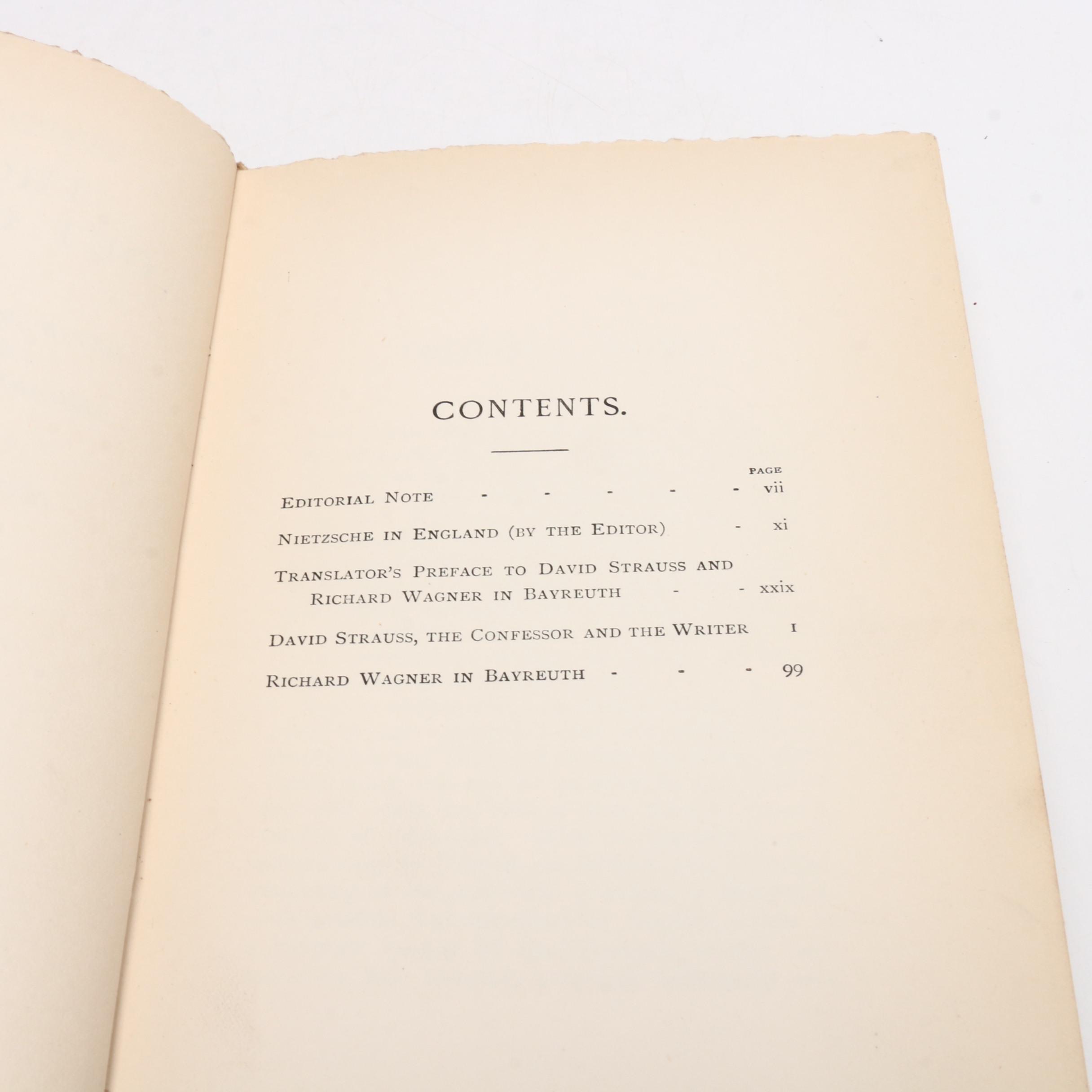 Limited Edition "Thoughts Out of Season" by Nietzsche with More Nonfiction Books