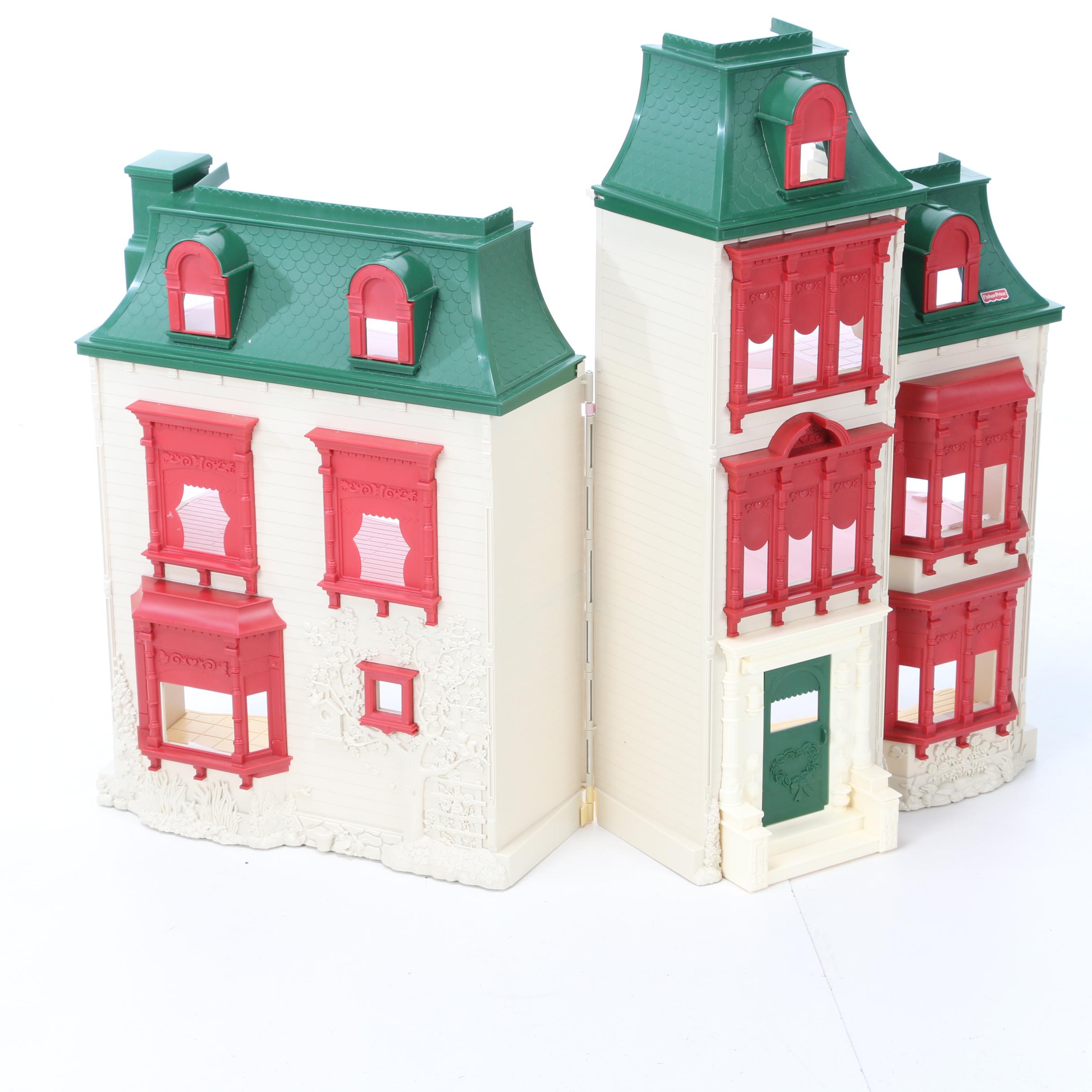 Fisher-Price Loving Family Sweet Sounds Victorian Doll House and Furniture