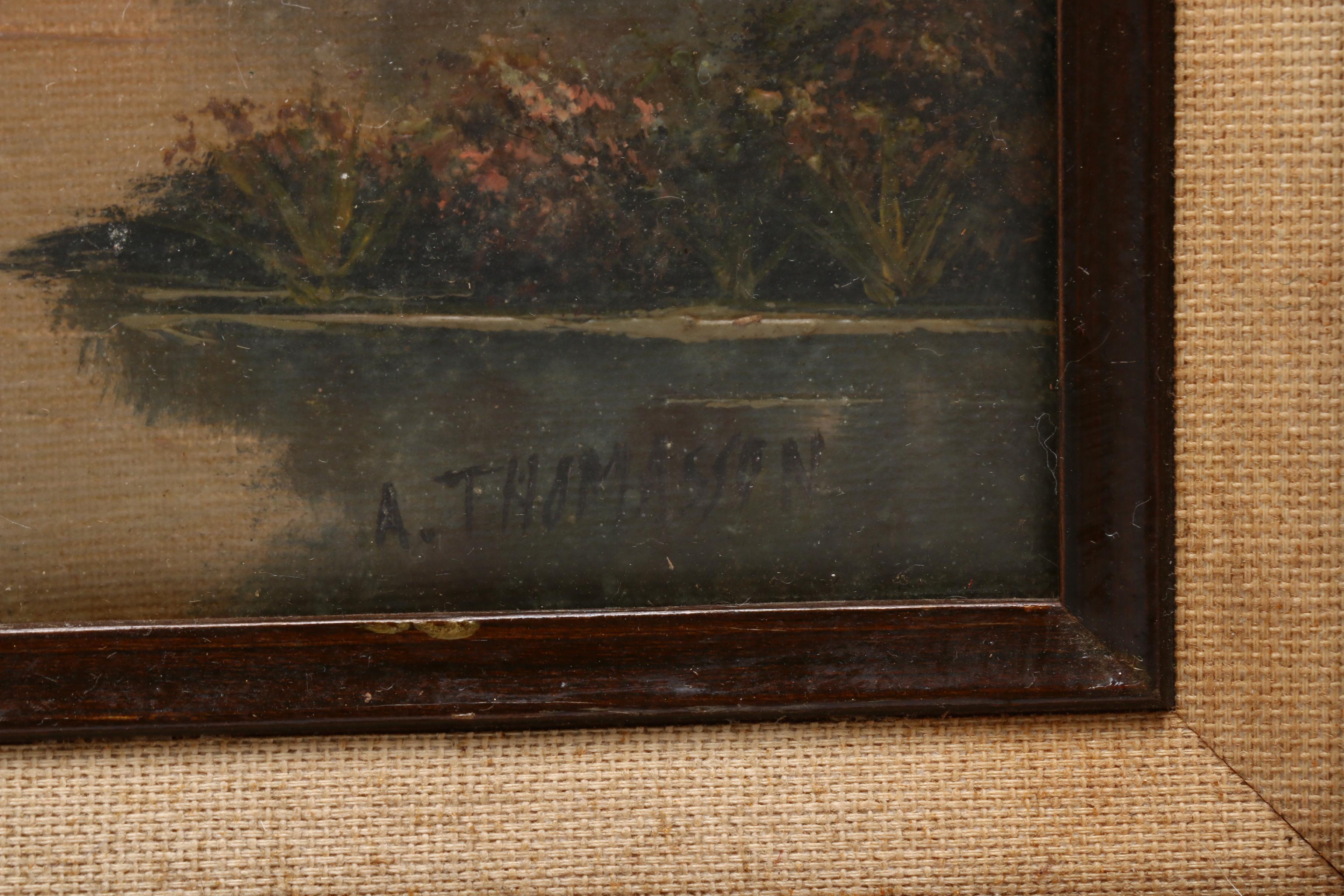 Allie Thomasson Oil Painting of New Orleans Landscape