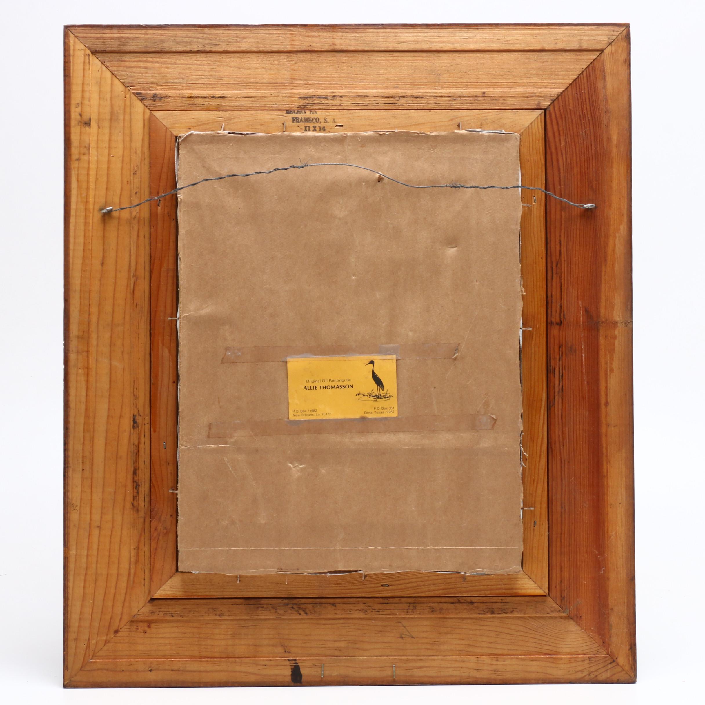 Allie Thomasson Oil Painting of New Orleans Landscape