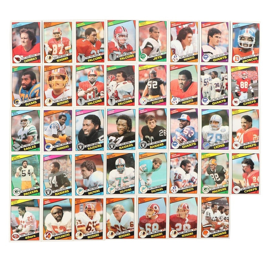 1984 Topps Football Cards