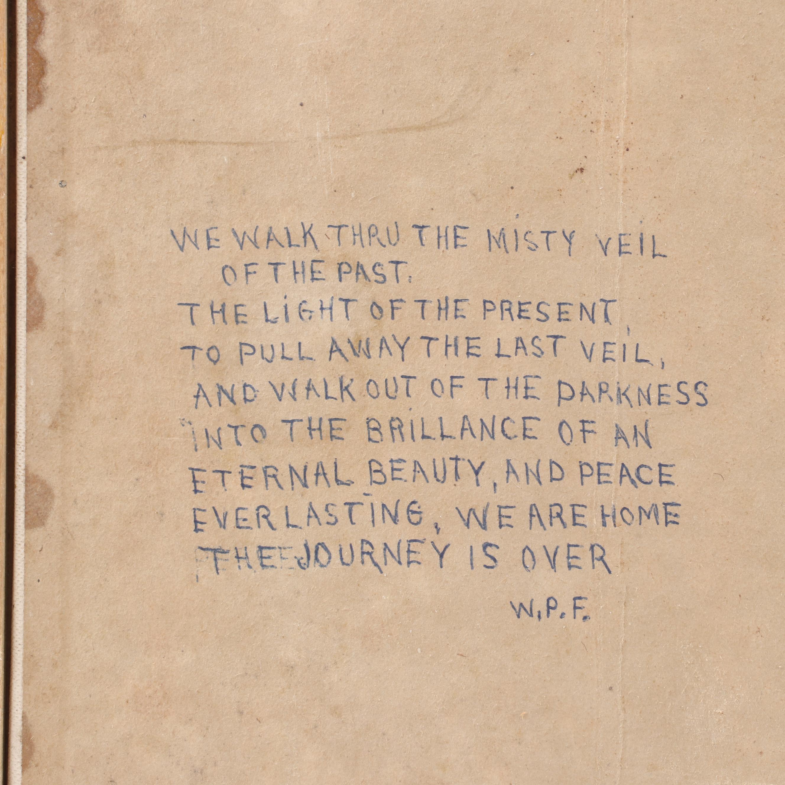 William P. Fallon 1956 Oil Painting "Haven of Rest"