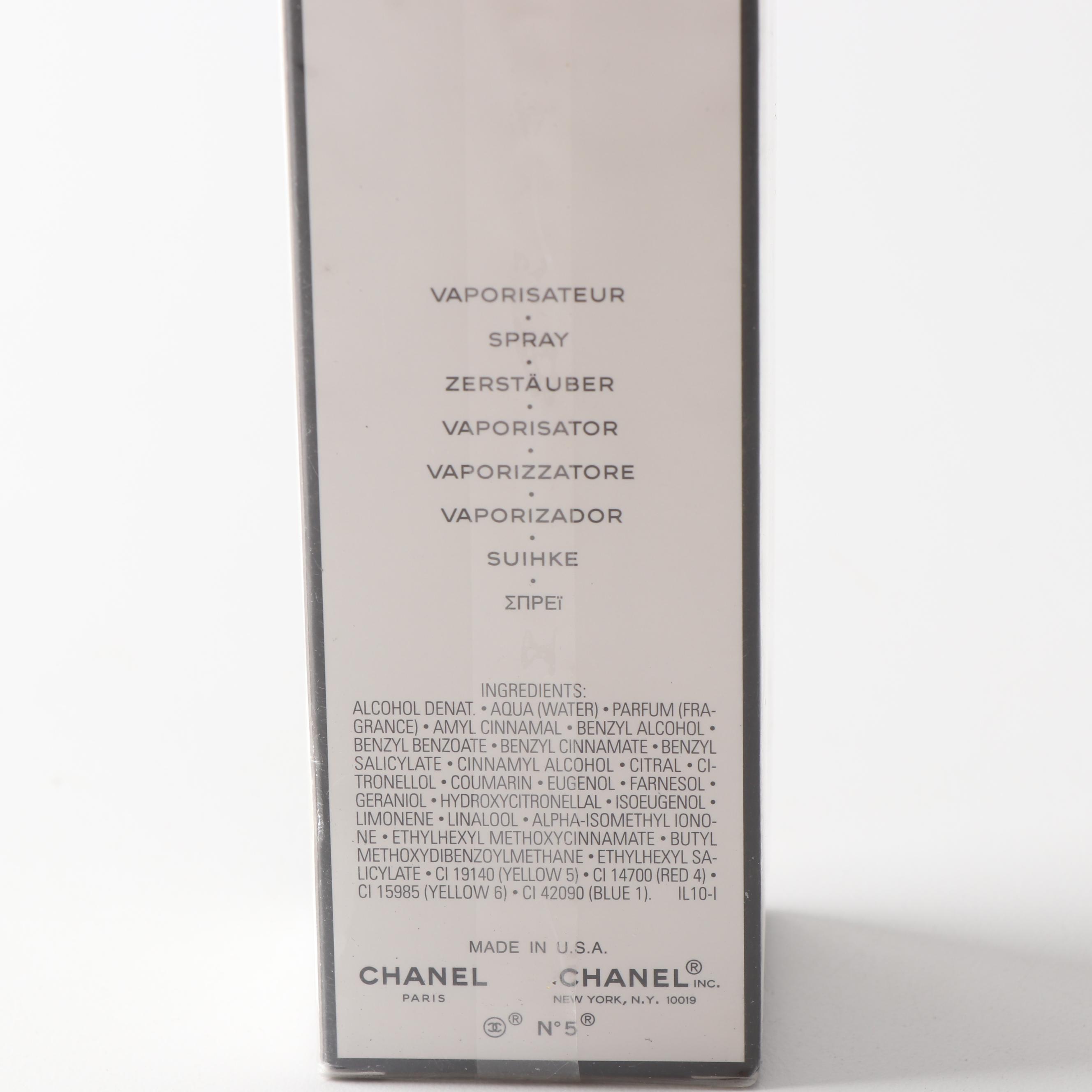 Chanel No. 5 Eau de Toilette Spray