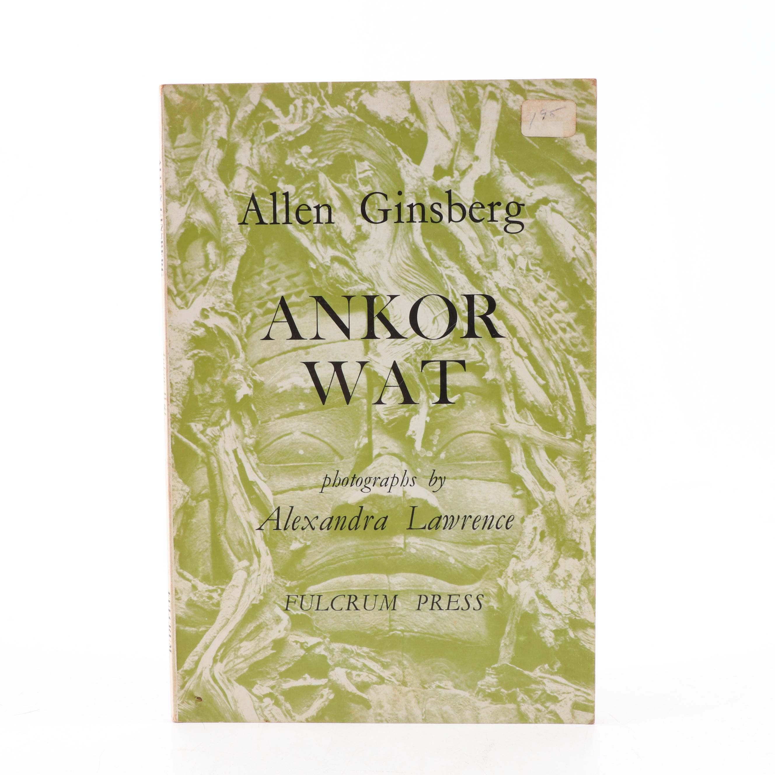 1968 "Ankor Wat" Poems by Allen Ginsberg