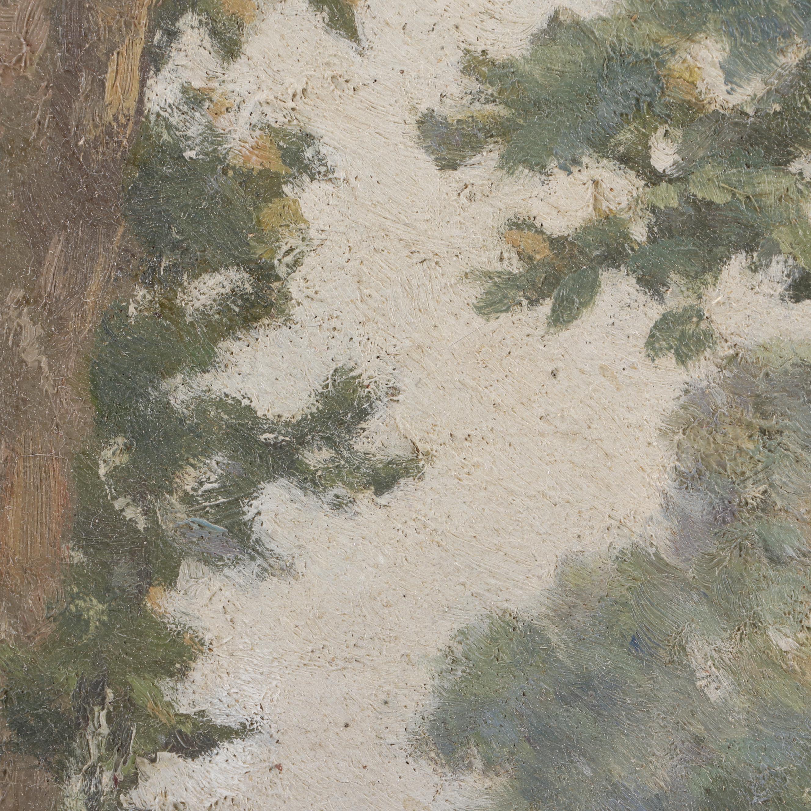 Frank Chester Perry Oil Painting "Spring Landscape"