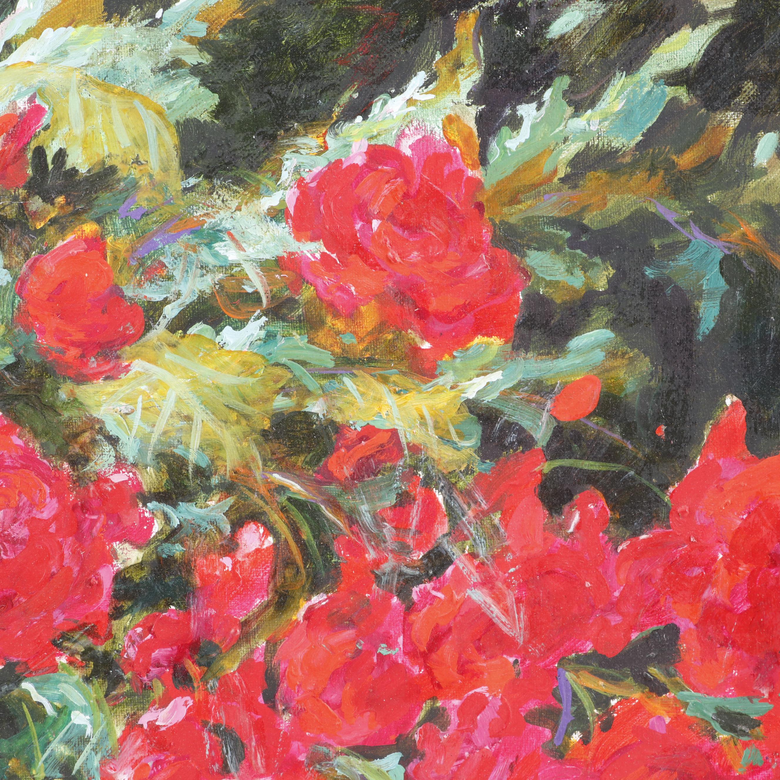 Dawn Goodall Floral Still Life Oil Painting