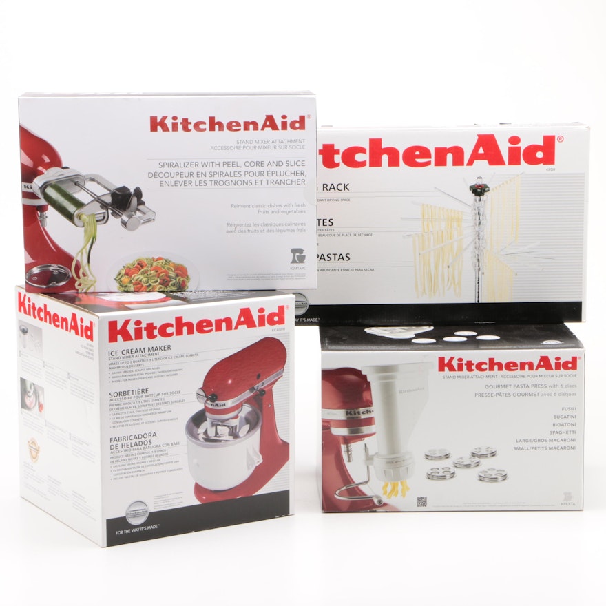 KitchenAid Stand Mixer Attachments and Pasta Drying Rack