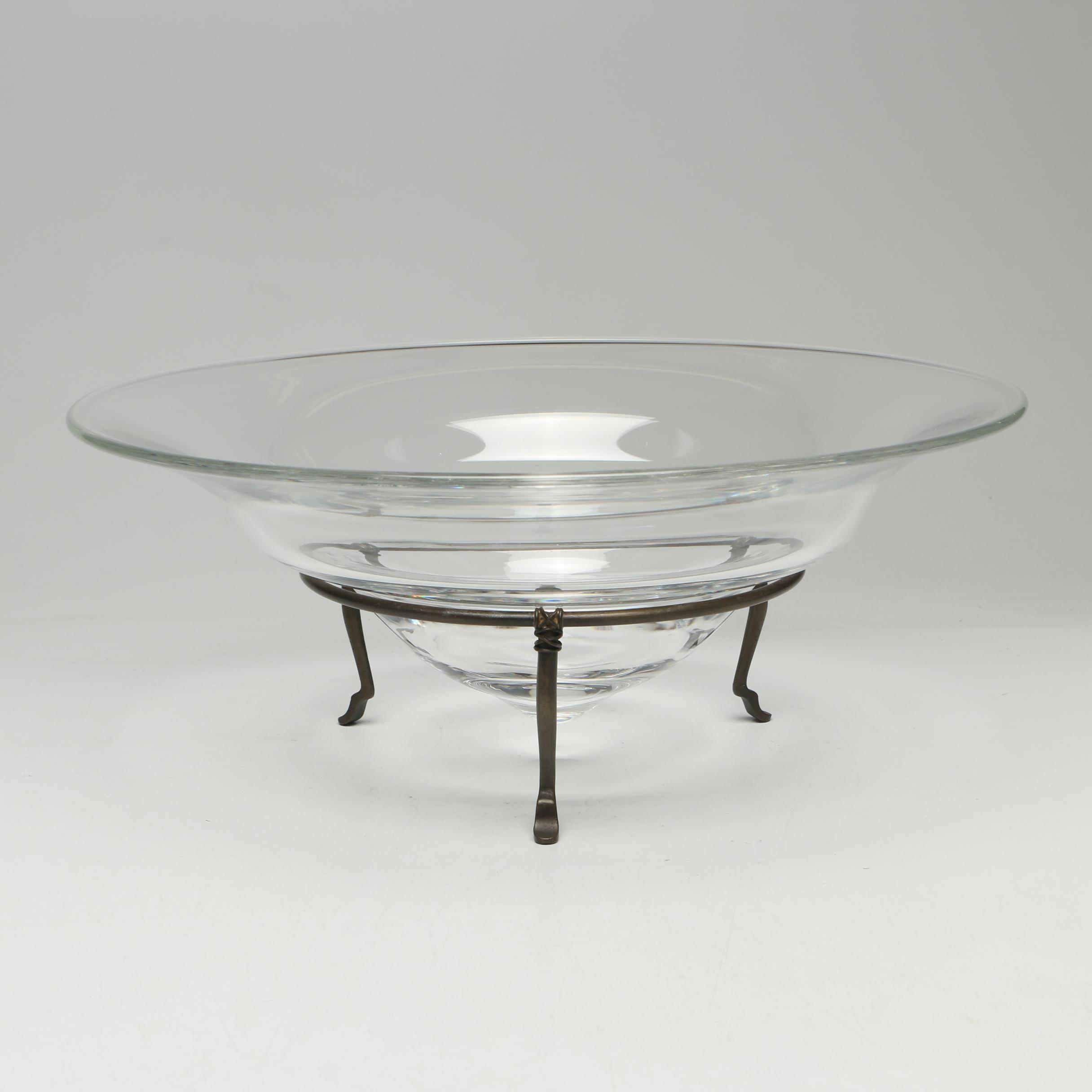 Steuben Glass "Archaic” Bowl, Designed by Michael Graves