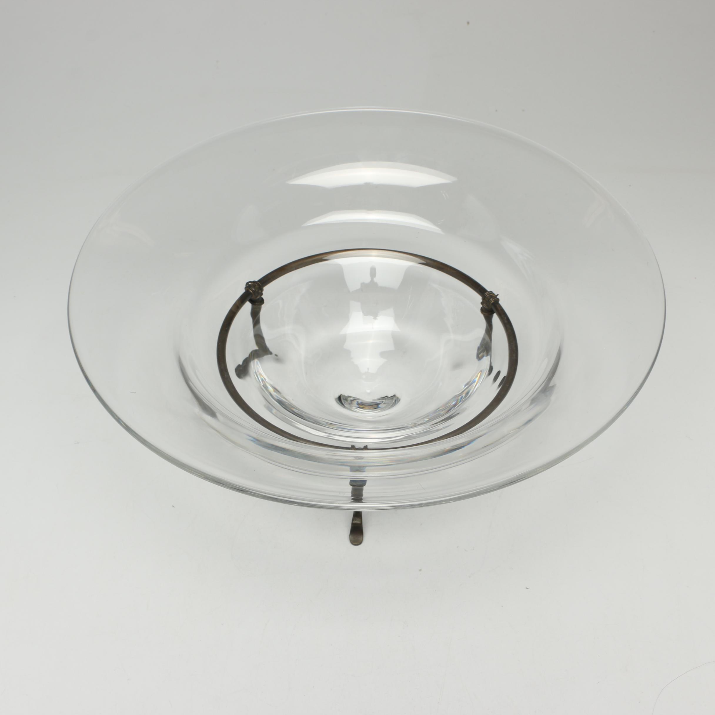 Steuben Glass "Archaic” Bowl, Designed by Michael Graves