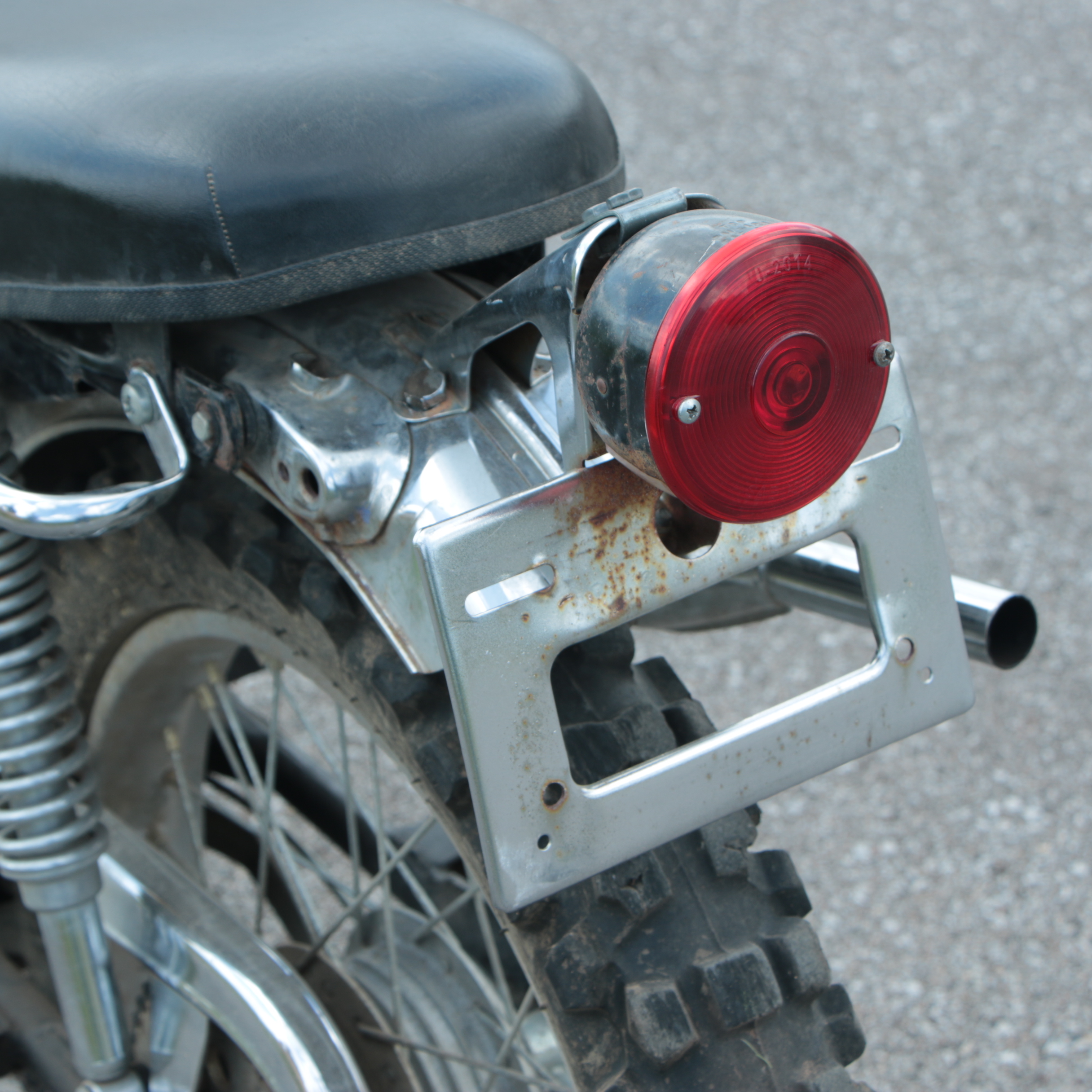 1972 Honda CL100 Scrambler Motorcycle