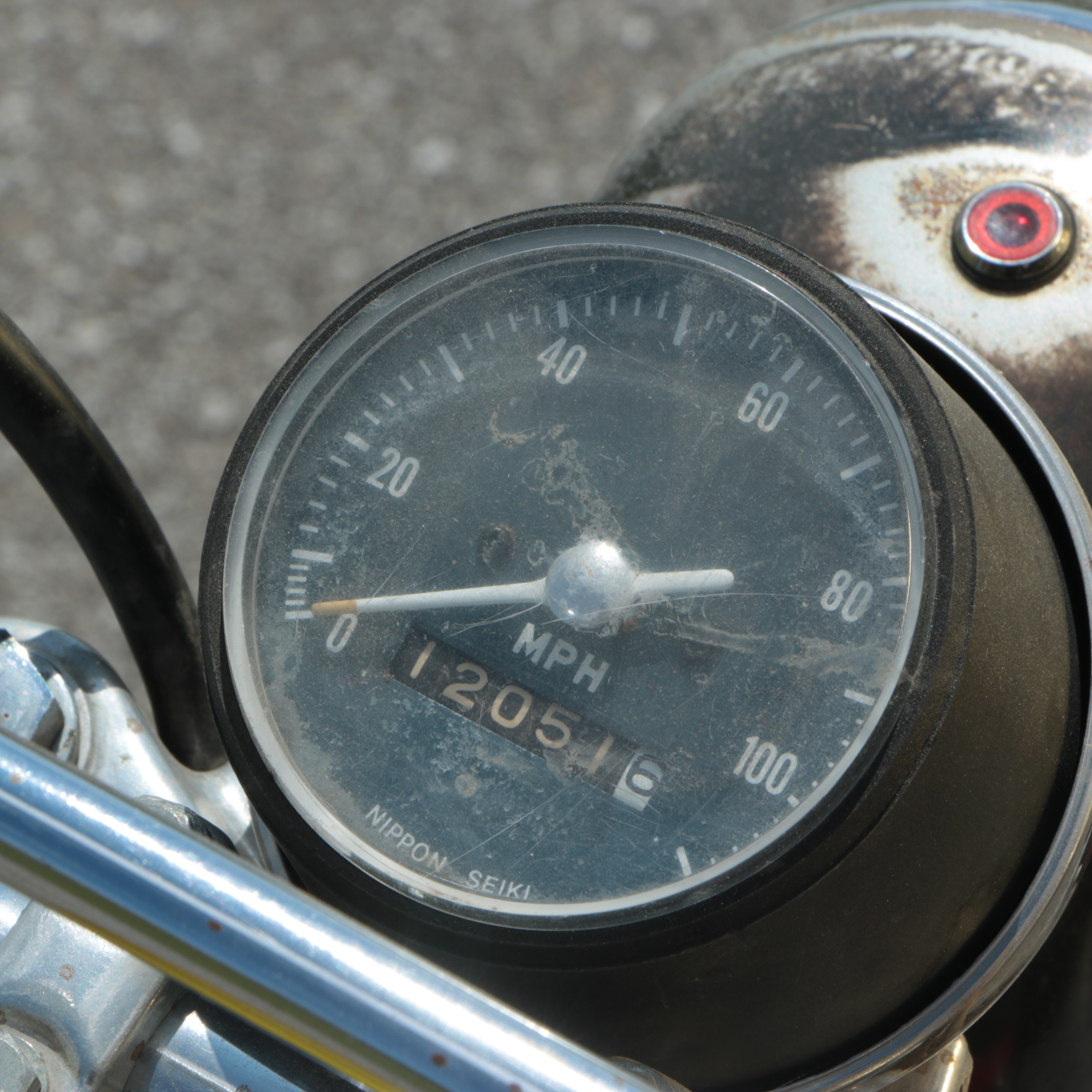 1972 Honda CL100 Scrambler Motorcycle