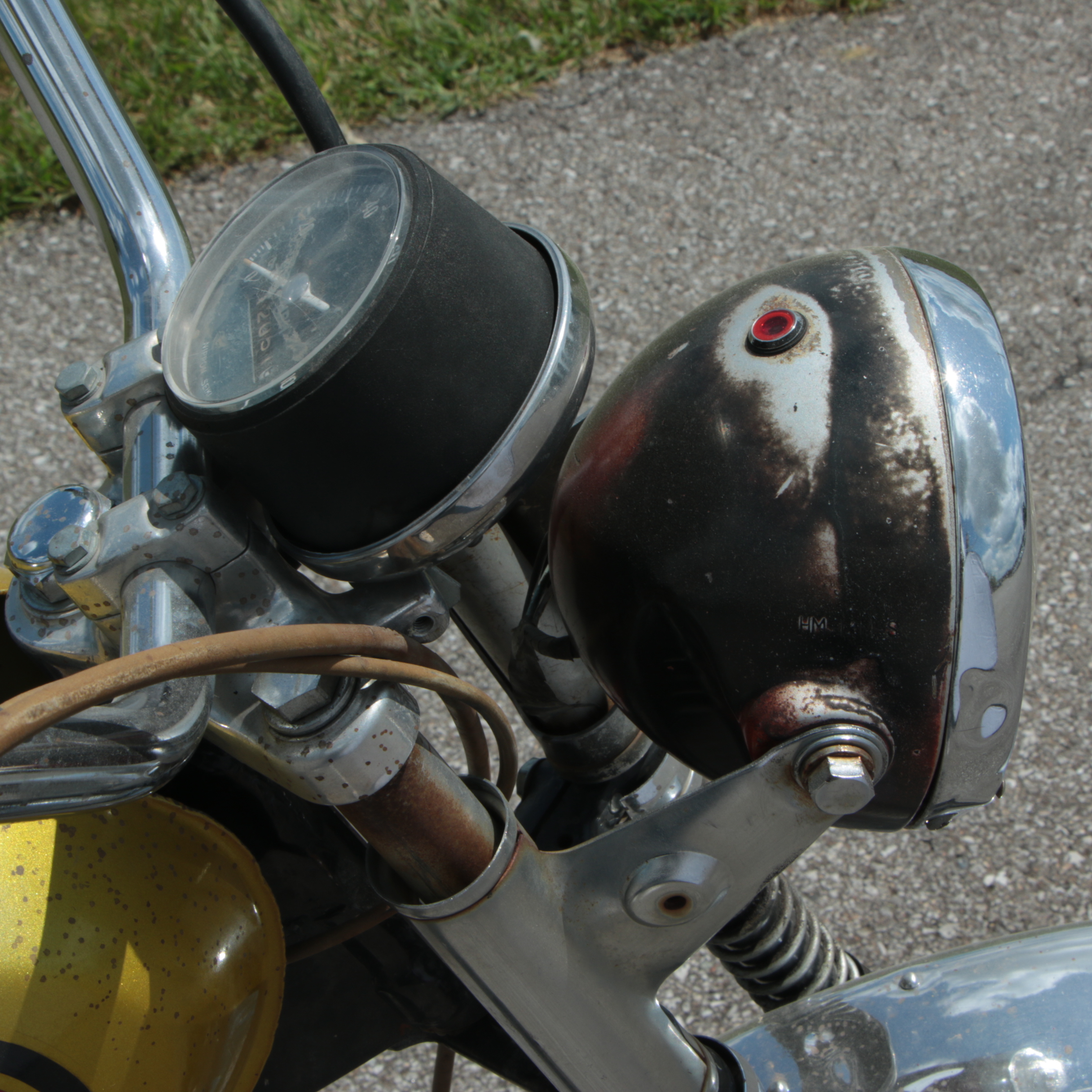 1972 Honda CL100 Scrambler Motorcycle