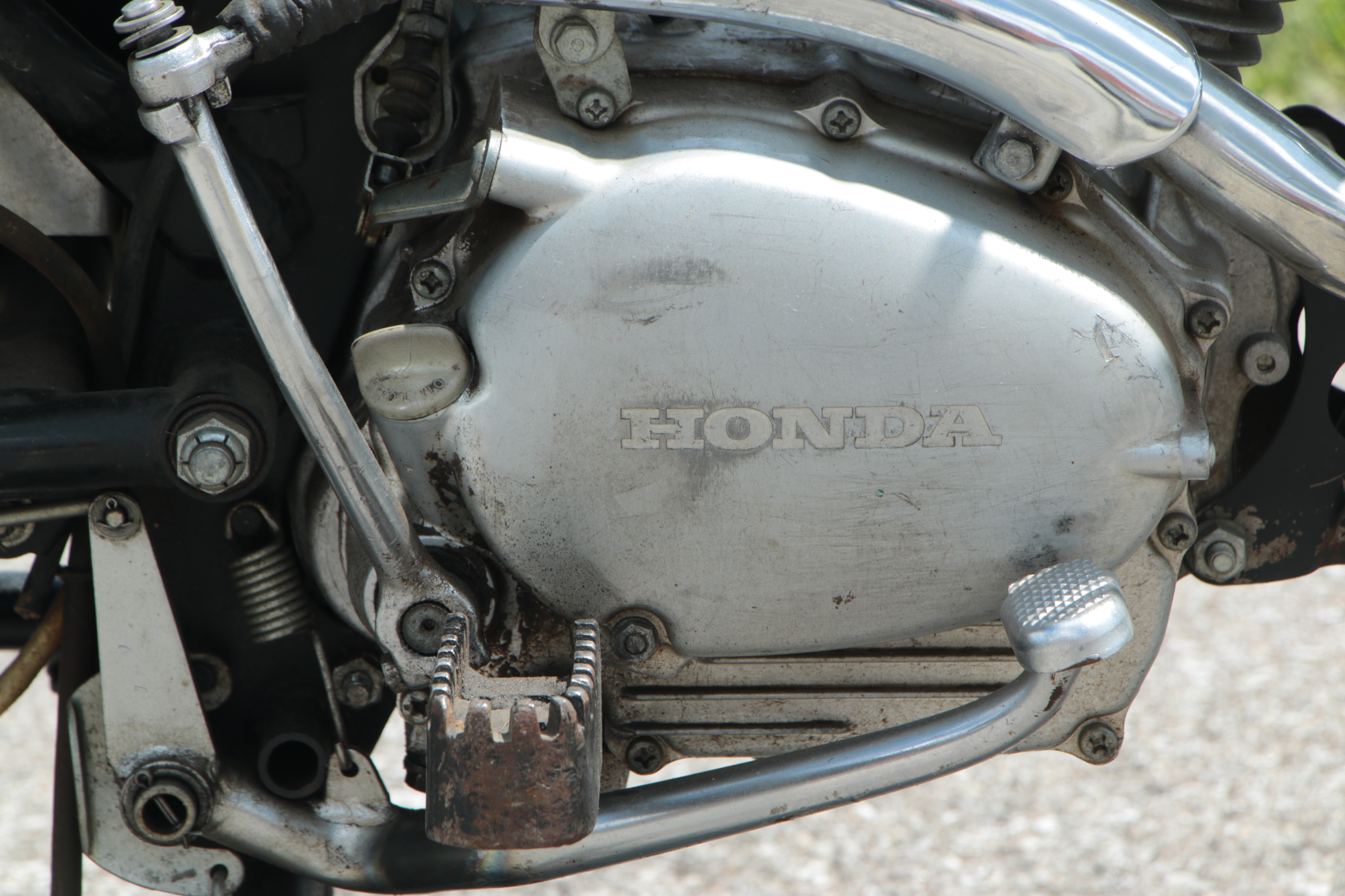 1972 Honda CL100 Scrambler Motorcycle