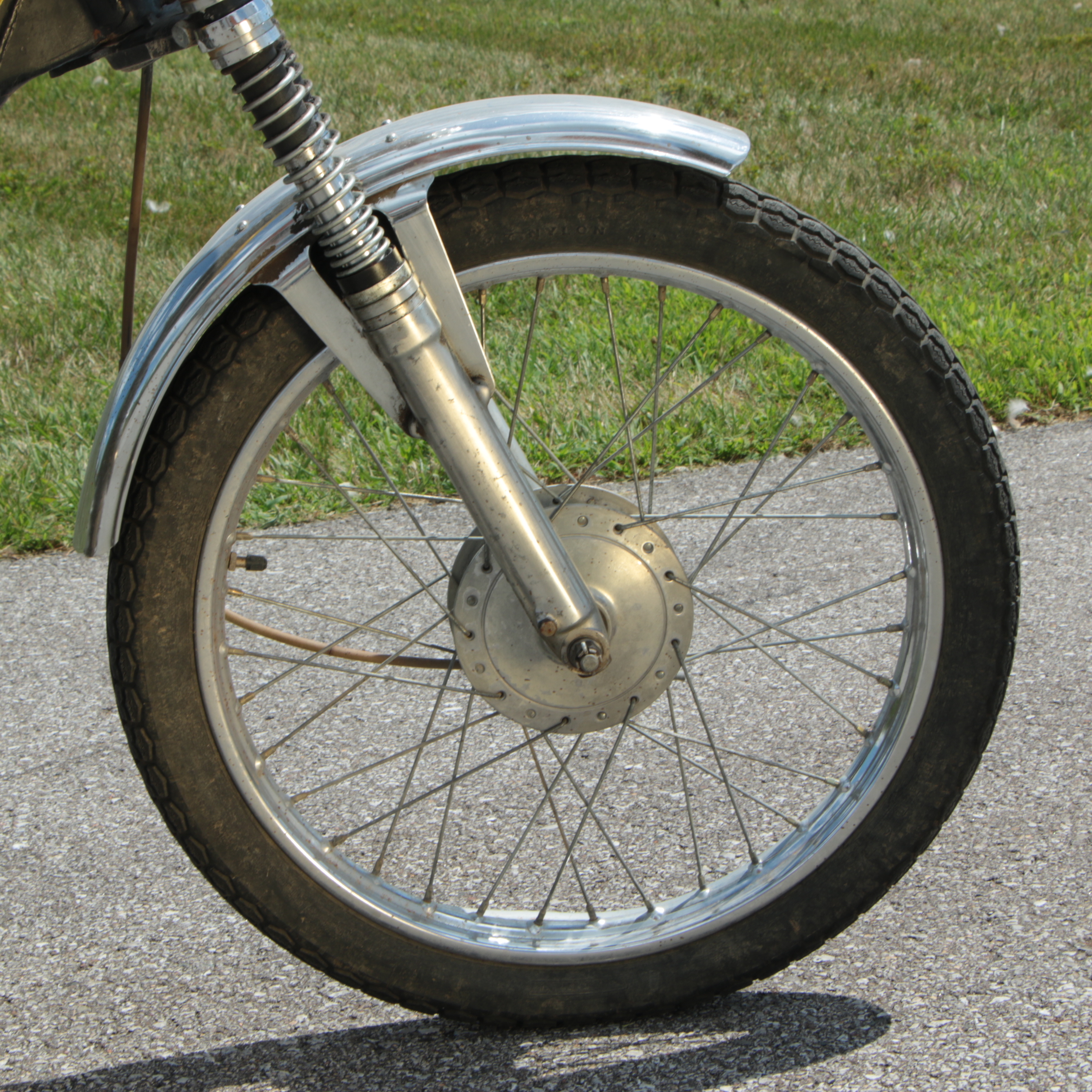 1972 Honda CL100 Scrambler Motorcycle