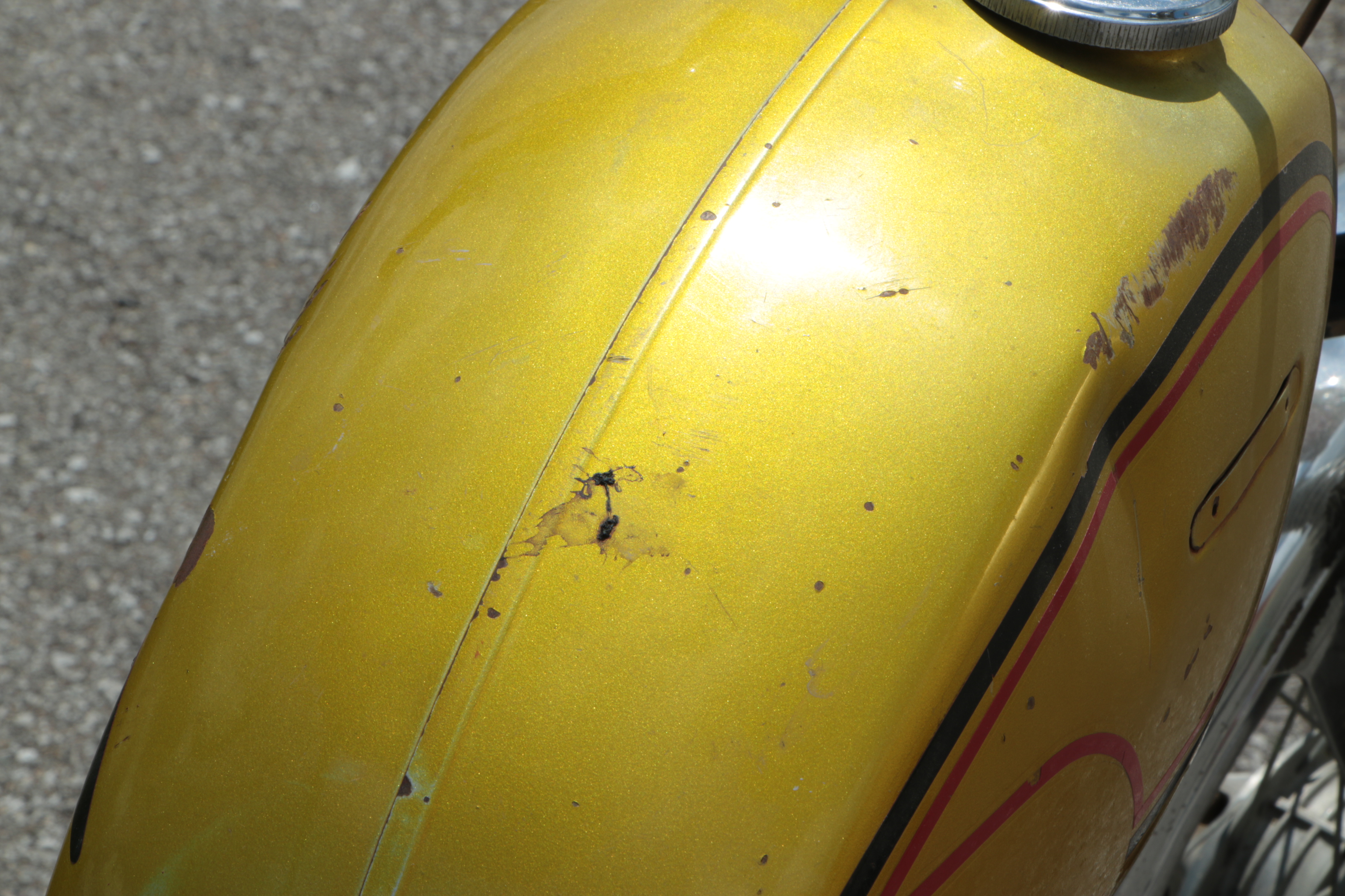 1972 Honda CL100 Scrambler Motorcycle